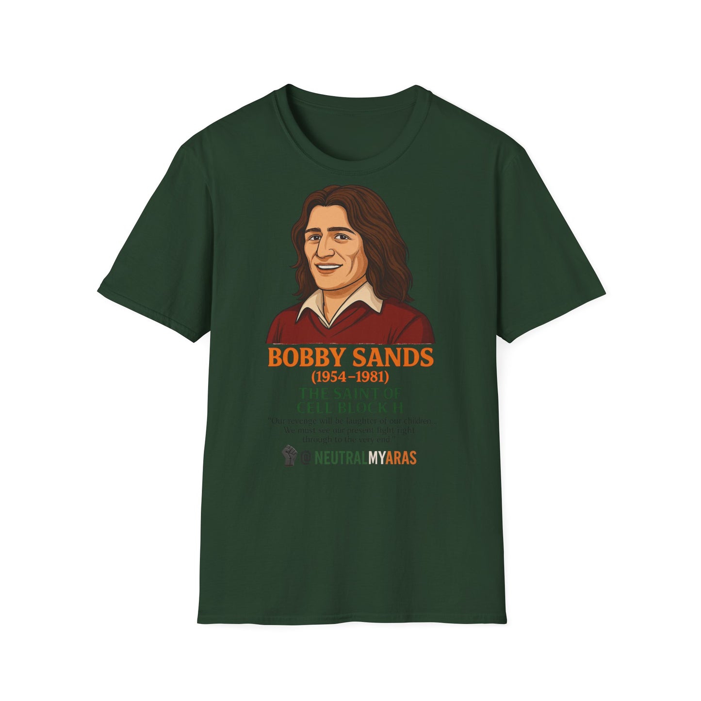 π§ Bobby Sands β The Saint of Cell Block H T-Shirt βοΈ