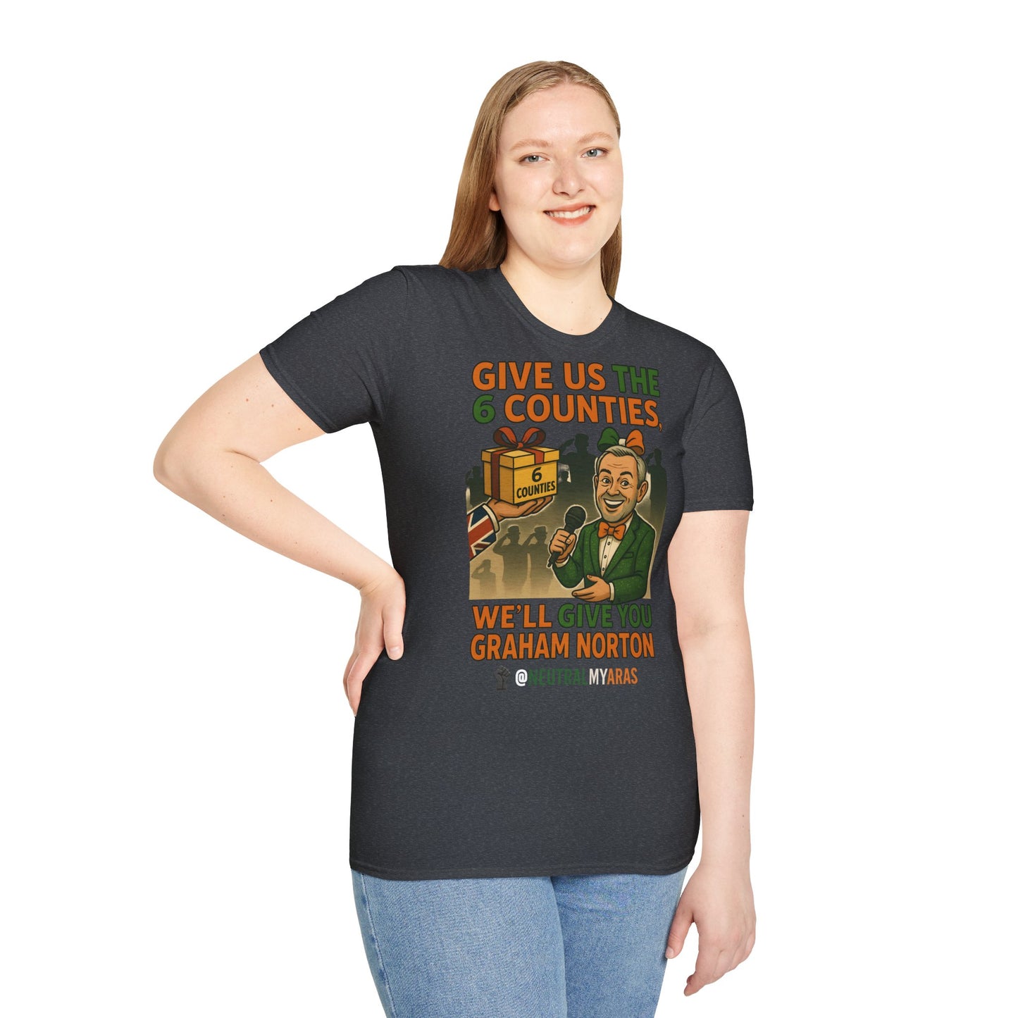 š„ āGive Us the 6 Counties, Weāll Give You Graham Nortonā T-SHIRT āļø