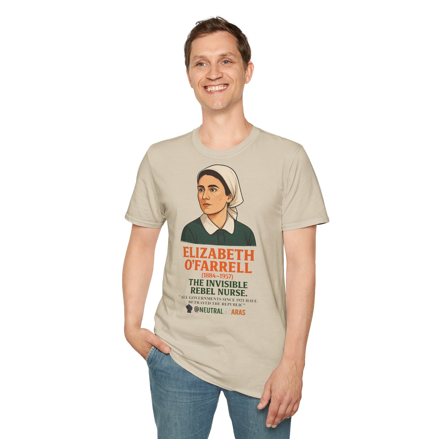 Elizabeth O'Farrell - The Invisible Rebel Nurse Tee