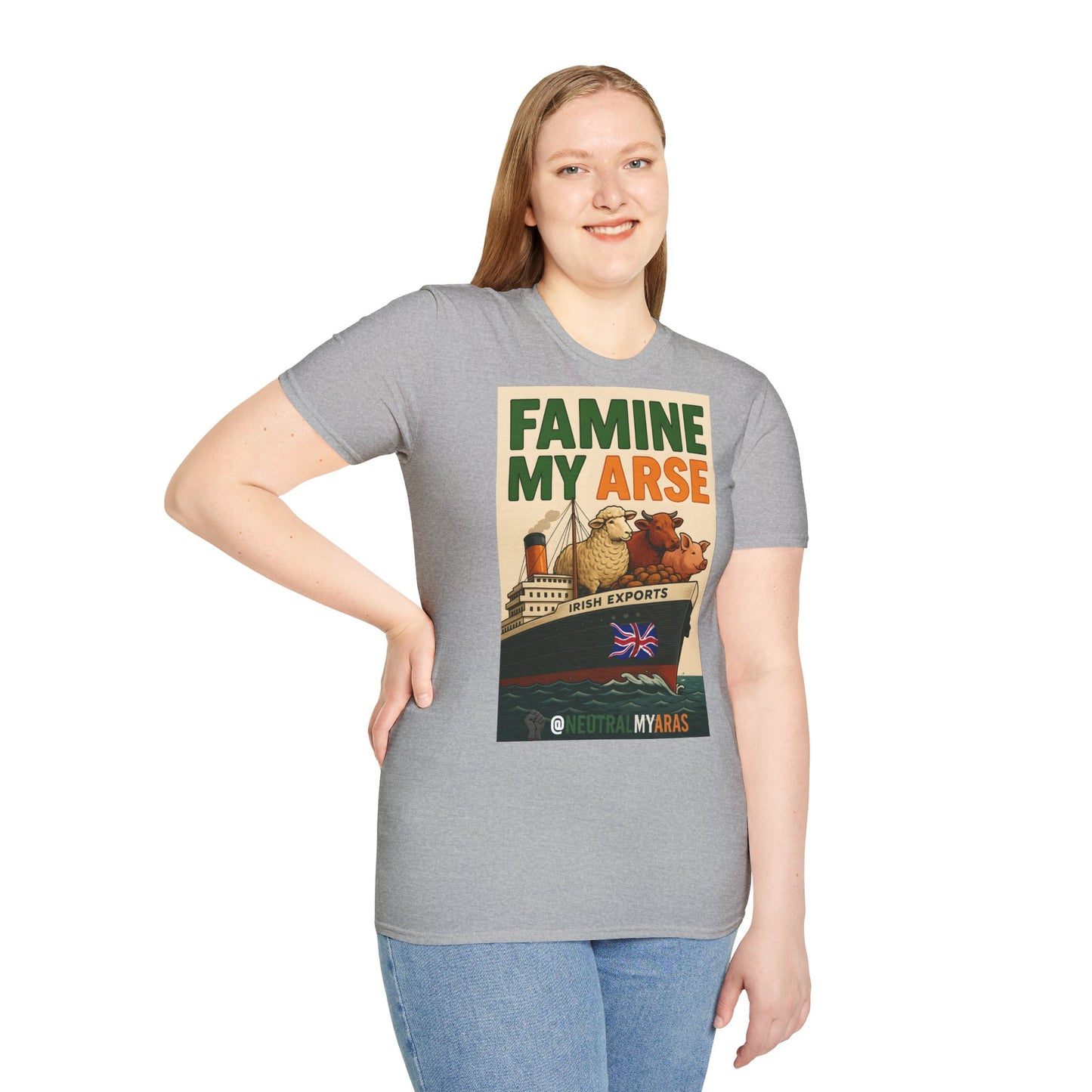 π₯ FAMINE MY ARSE T-SHIRT βοΈ