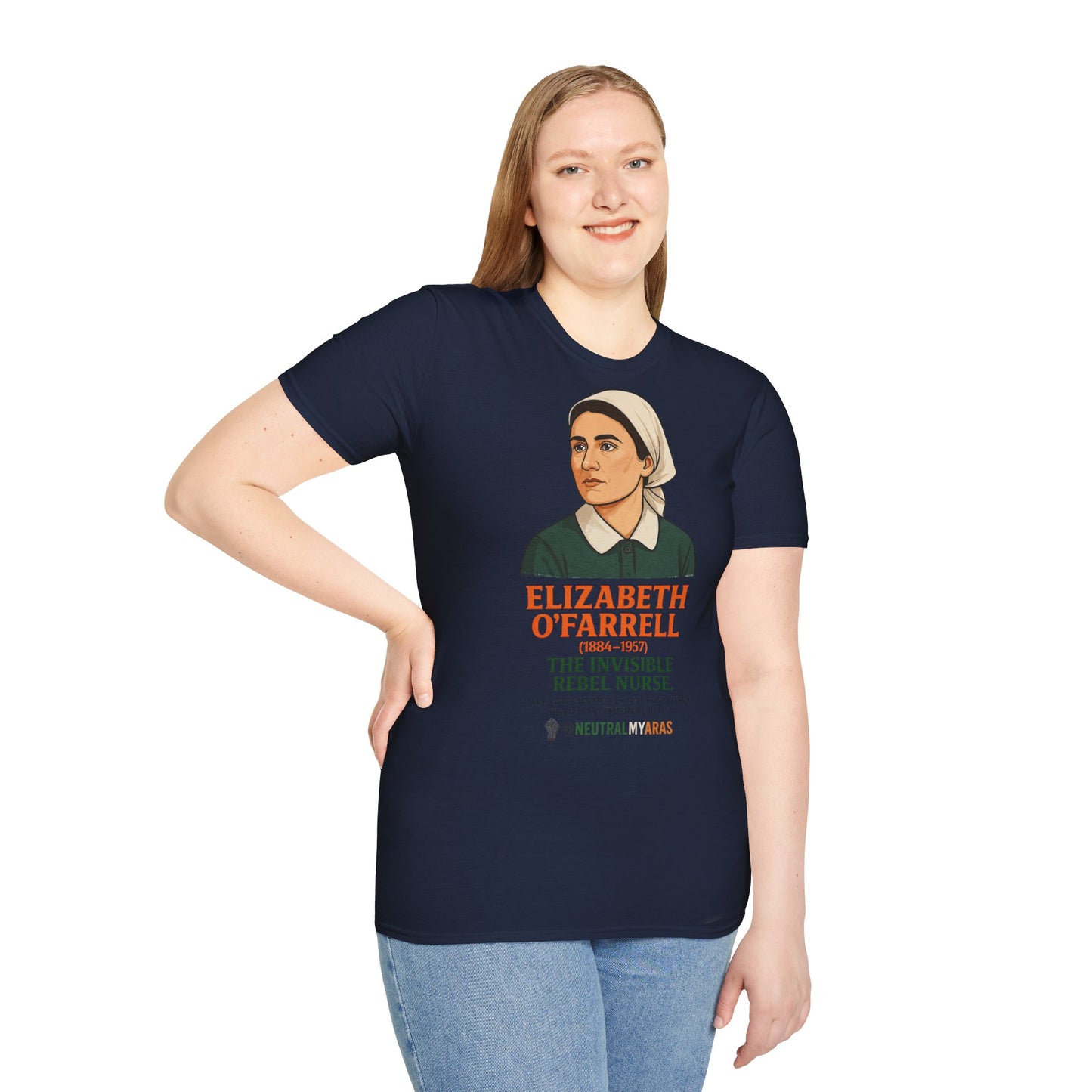 Elizabeth O'Farrell - The Invisible Rebel Nurse Tee