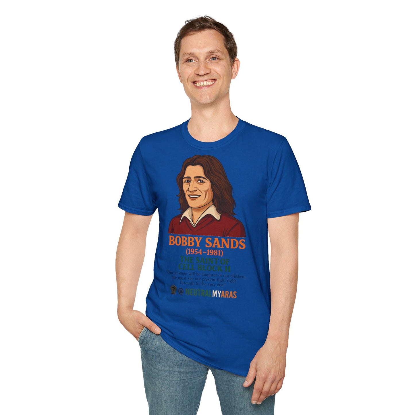 π§ Bobby Sands β The Saint of Cell Block H T-Shirt βοΈ