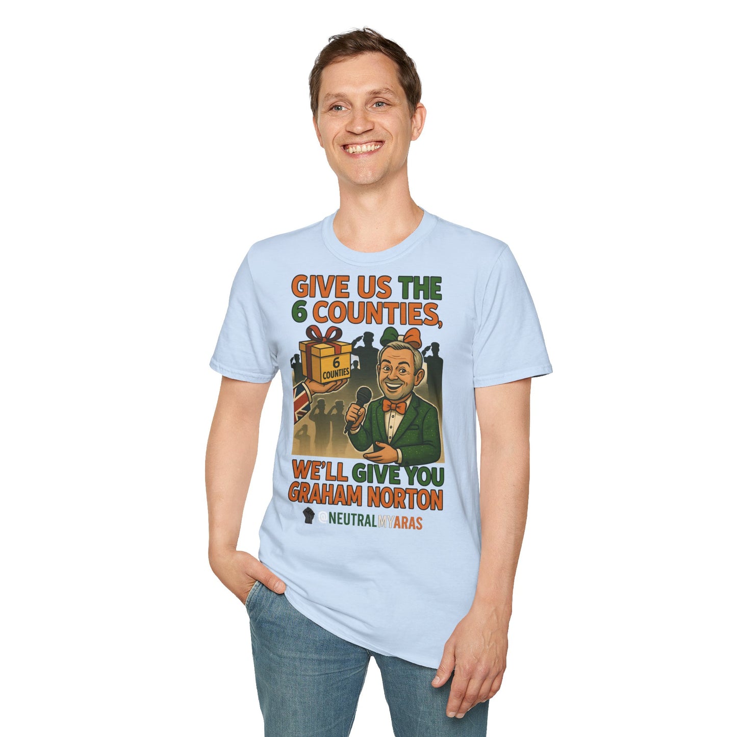 š„ āGive Us the 6 Counties, Weāll Give You Graham Nortonā T-SHIRT āļø