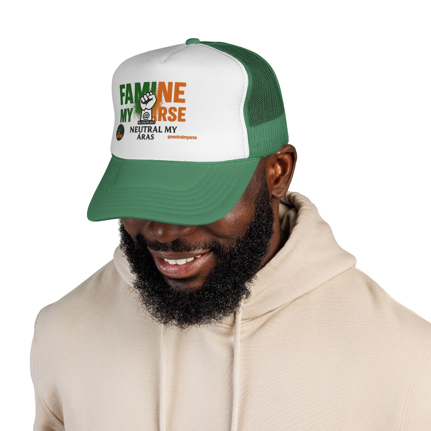 🧢 FAMINE MY ARSE – Trucker Hat