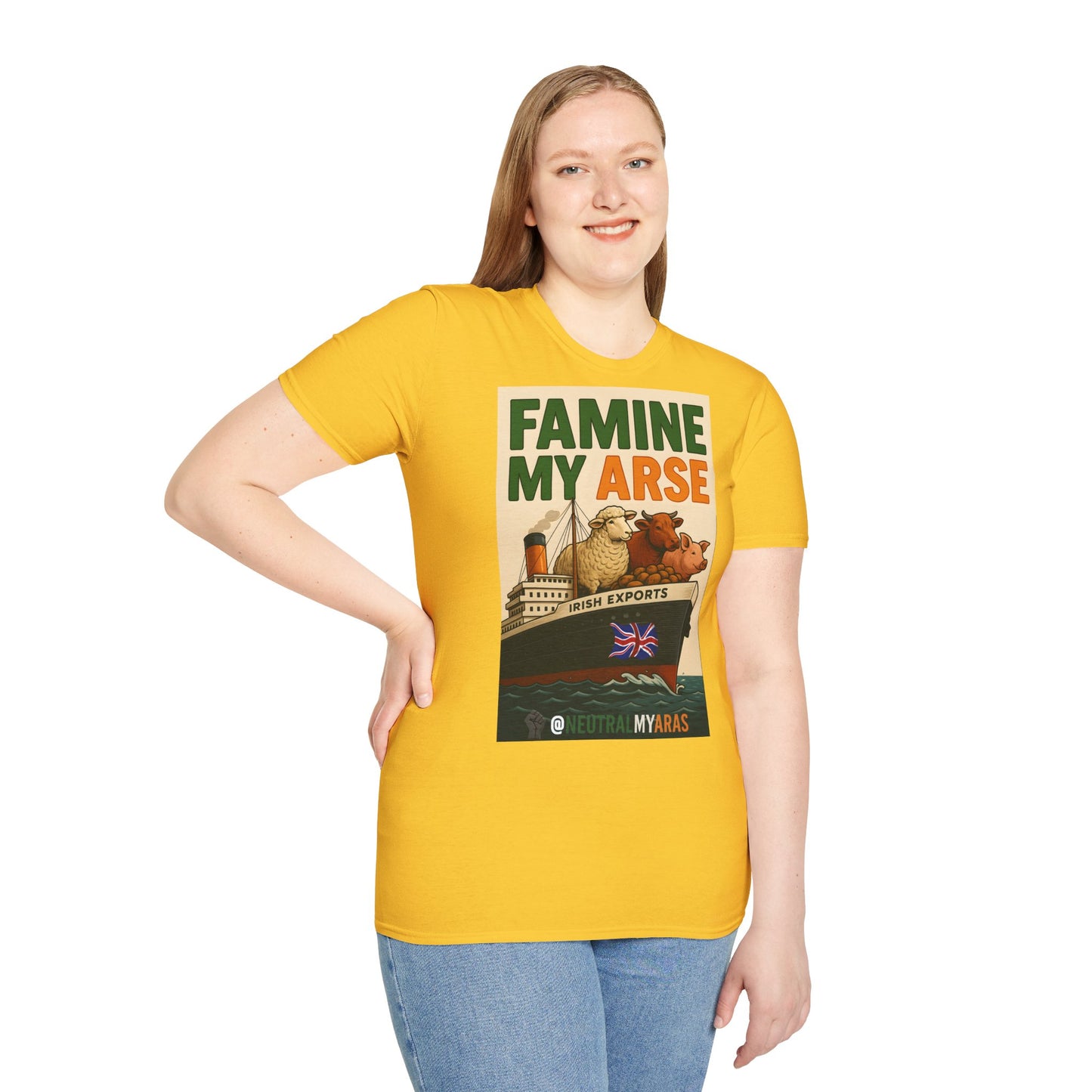 π₯ FAMINE MY ARSE T-SHIRT βοΈ
