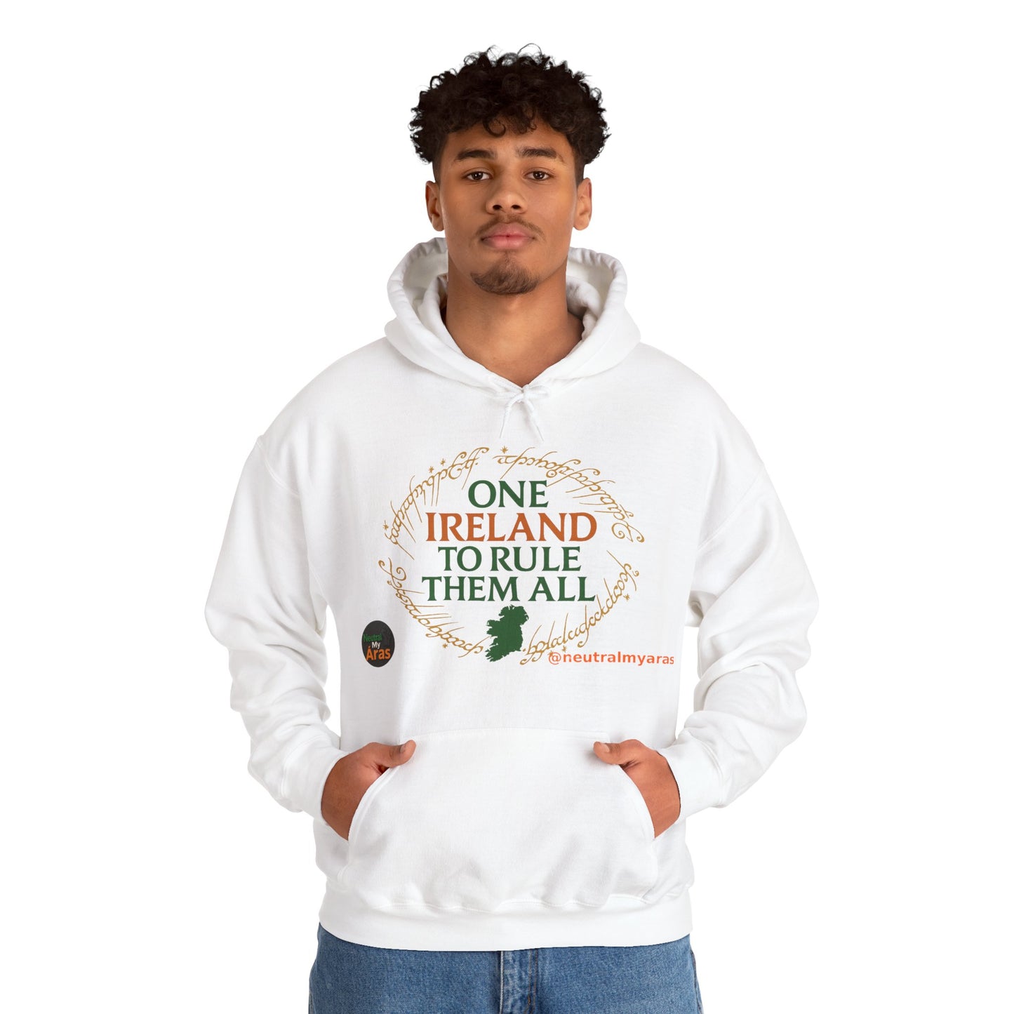 Hoodie "ONE IRELAND TO RULE THEM ALL" – Wear the Legend, Live the Dream