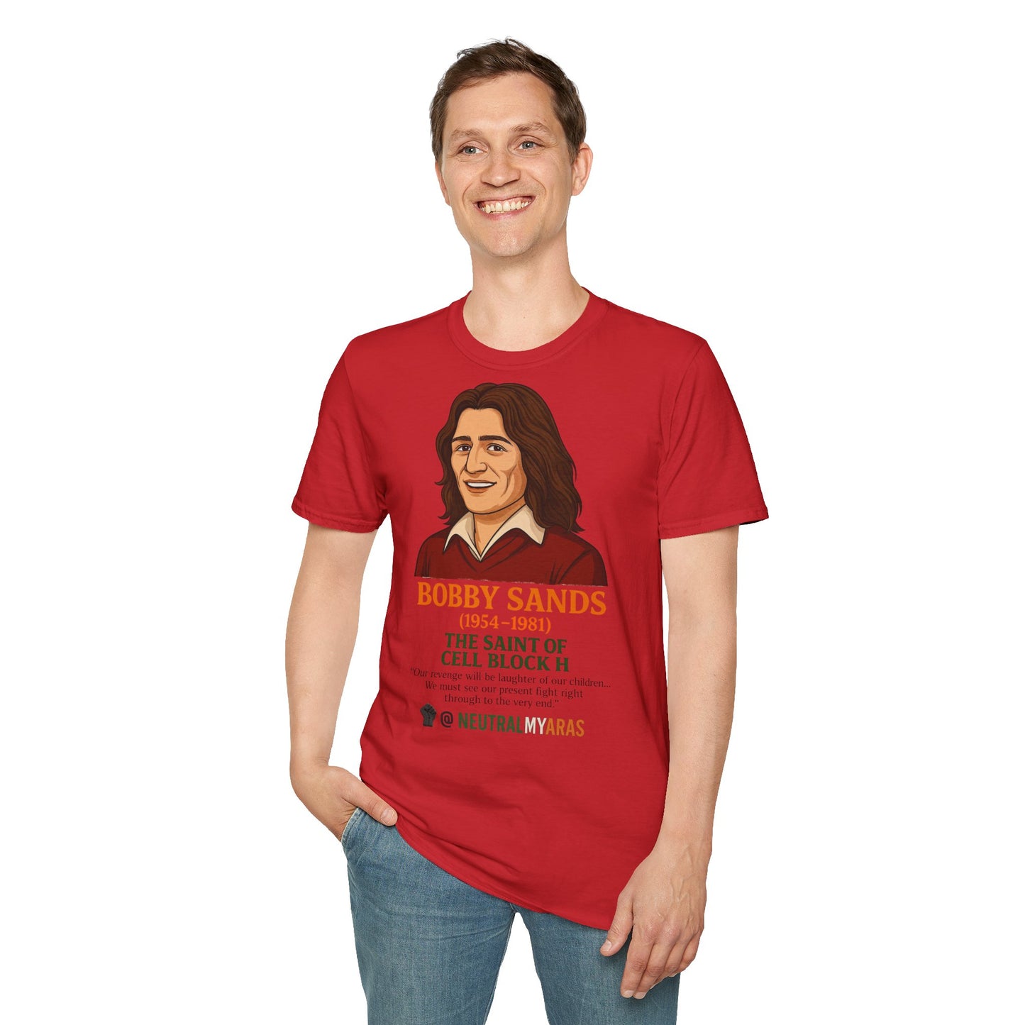 π§ Bobby Sands β The Saint of Cell Block H T-Shirt βοΈ