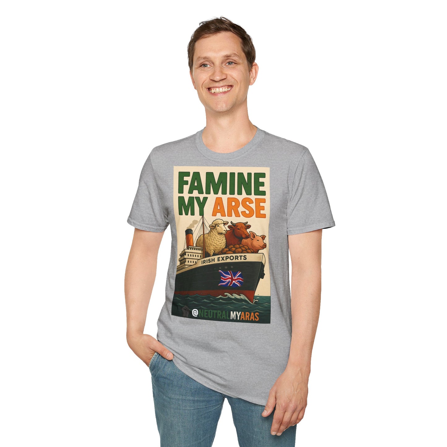 π₯ FAMINE MY ARSE T-SHIRT βοΈ