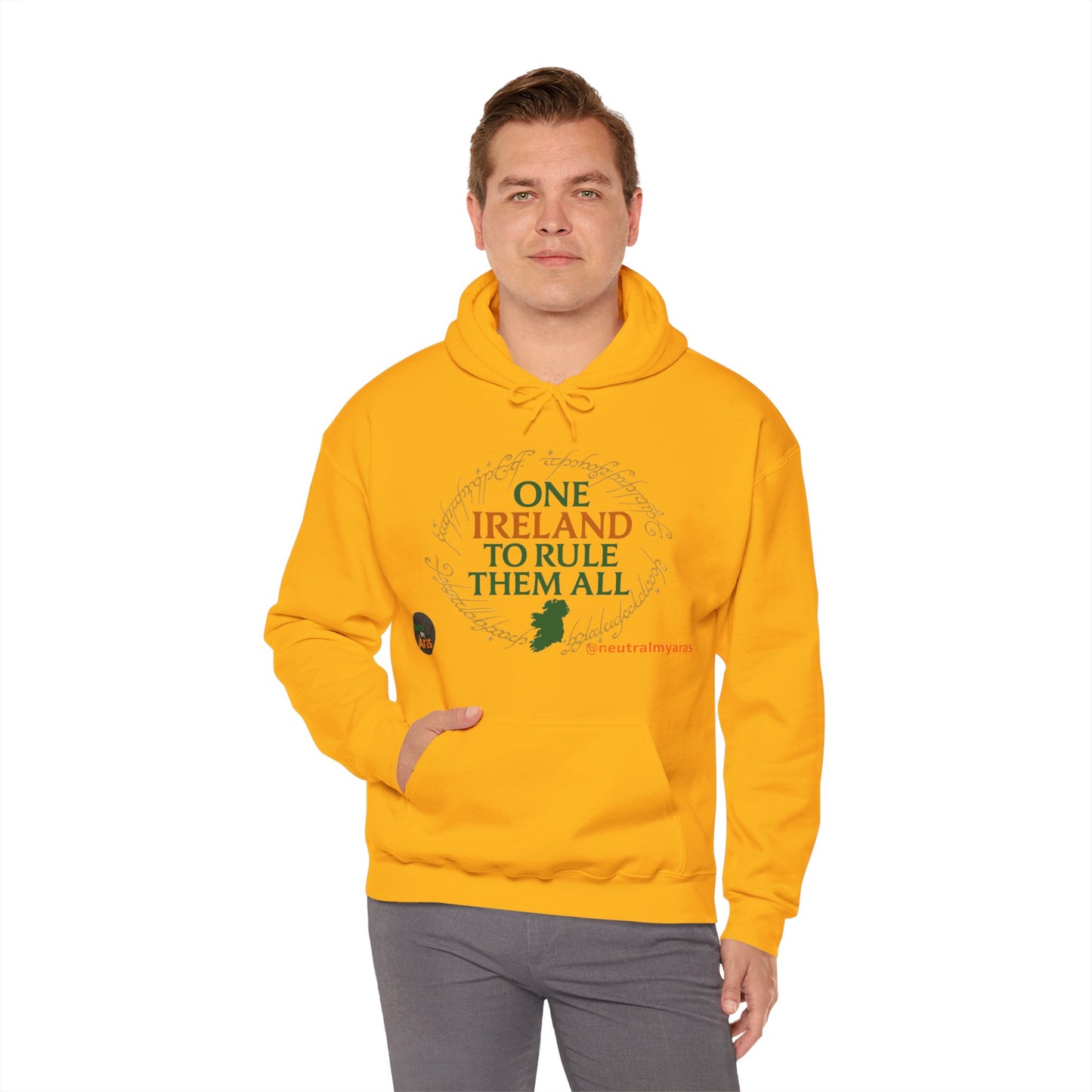 Hoodie "ONE IRELAND TO RULE THEM ALL" – Wear the Legend, Live the Dream