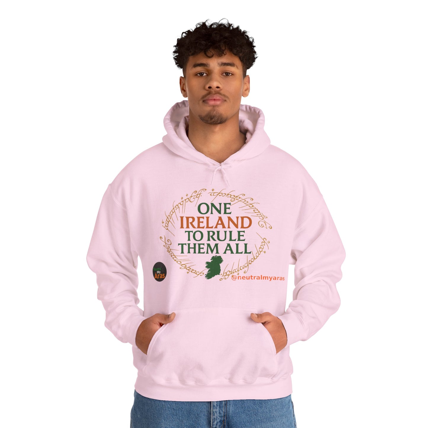 Hoodie "ONE IRELAND TO RULE THEM ALL" – Wear the Legend, Live the Dream