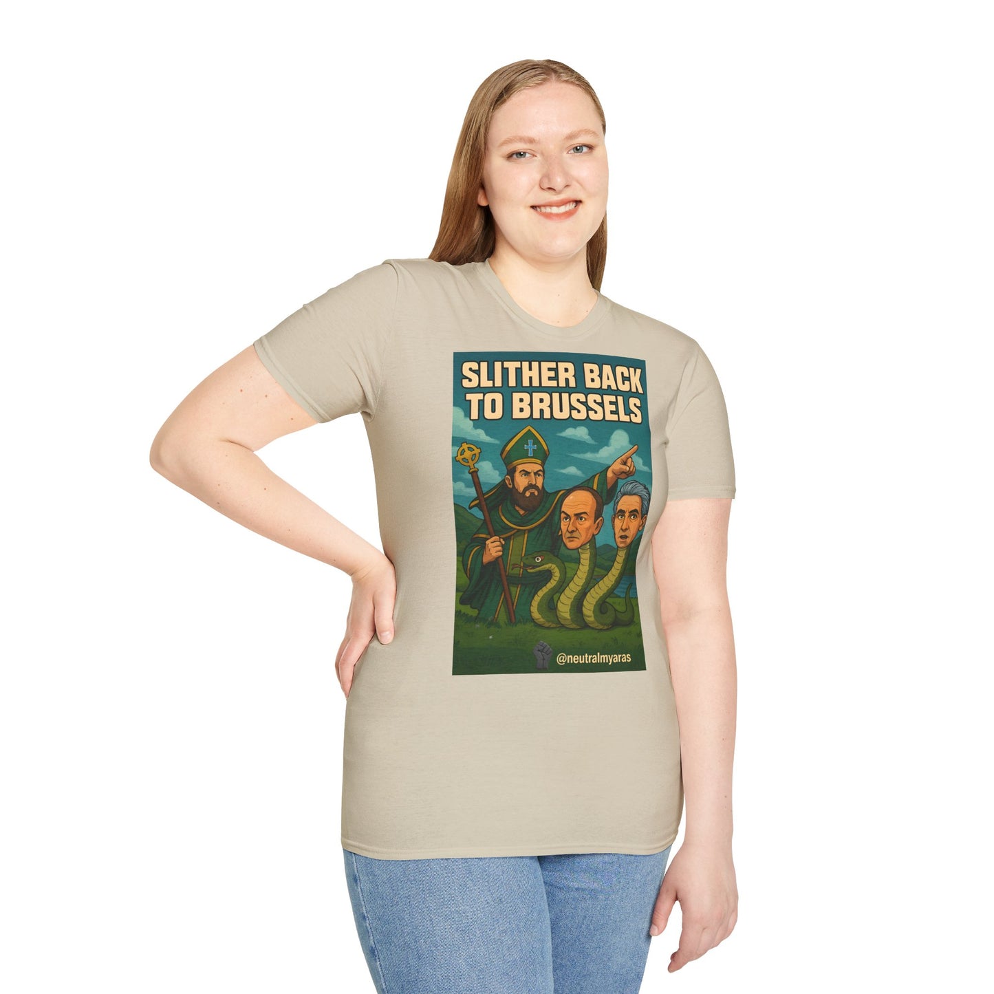 Slither Back to Brussels – St. Patrick vs. The Snakes Tee