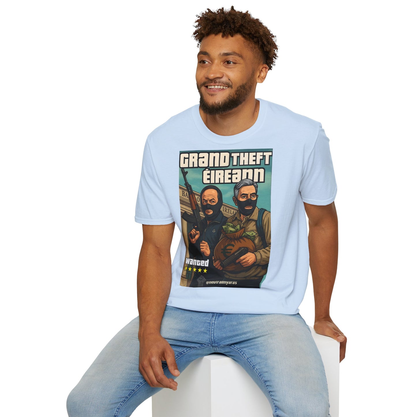 🔥 🚨 GRAND THEFT ÉIREANN 🚨 T-SHIRT ☘️