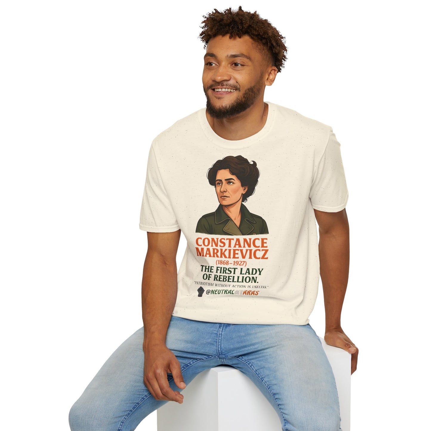 🇮🇪 Constance Markievicz T-Shirt – The First Lady of Rebellion 🇮🇪 Tee