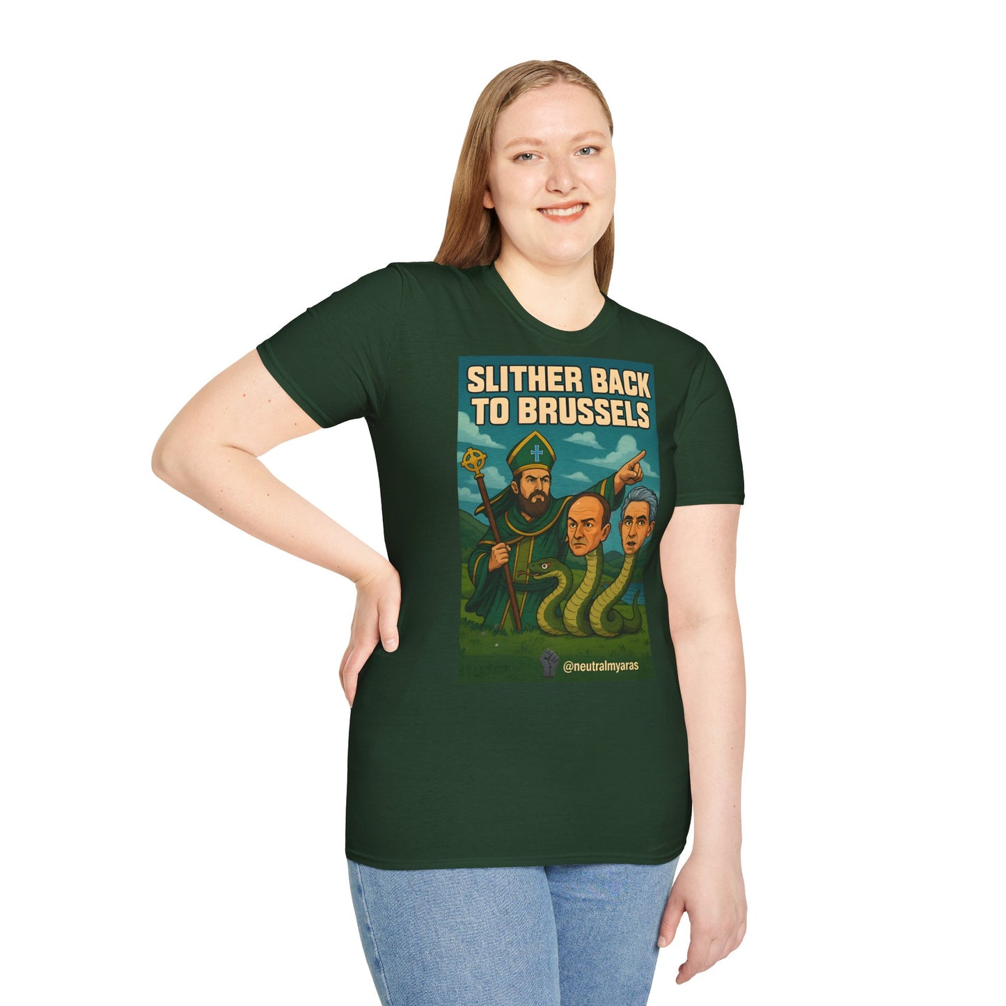 Slither Back to Brussels – St. Patrick vs. The Snakes Tee