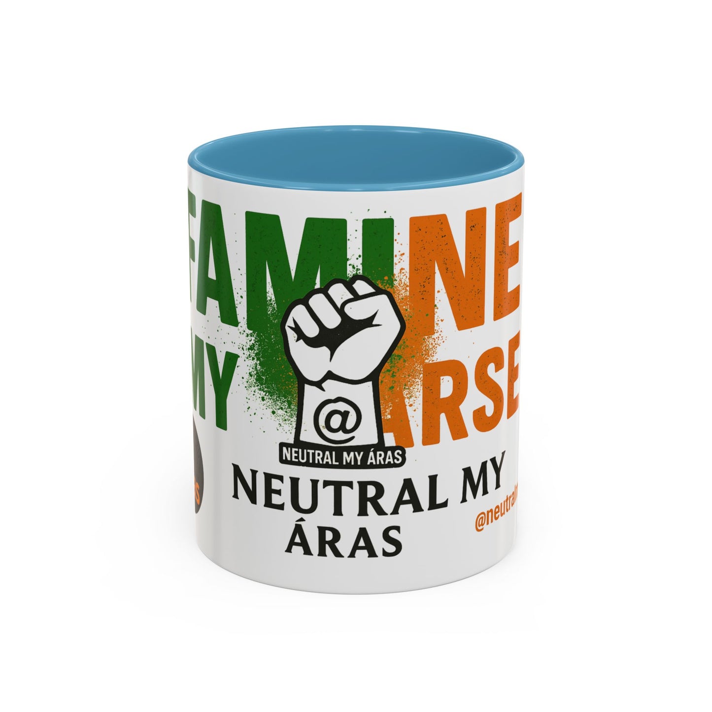 ☕ FAMINE MY ARSE – Tea/Coffee Mug