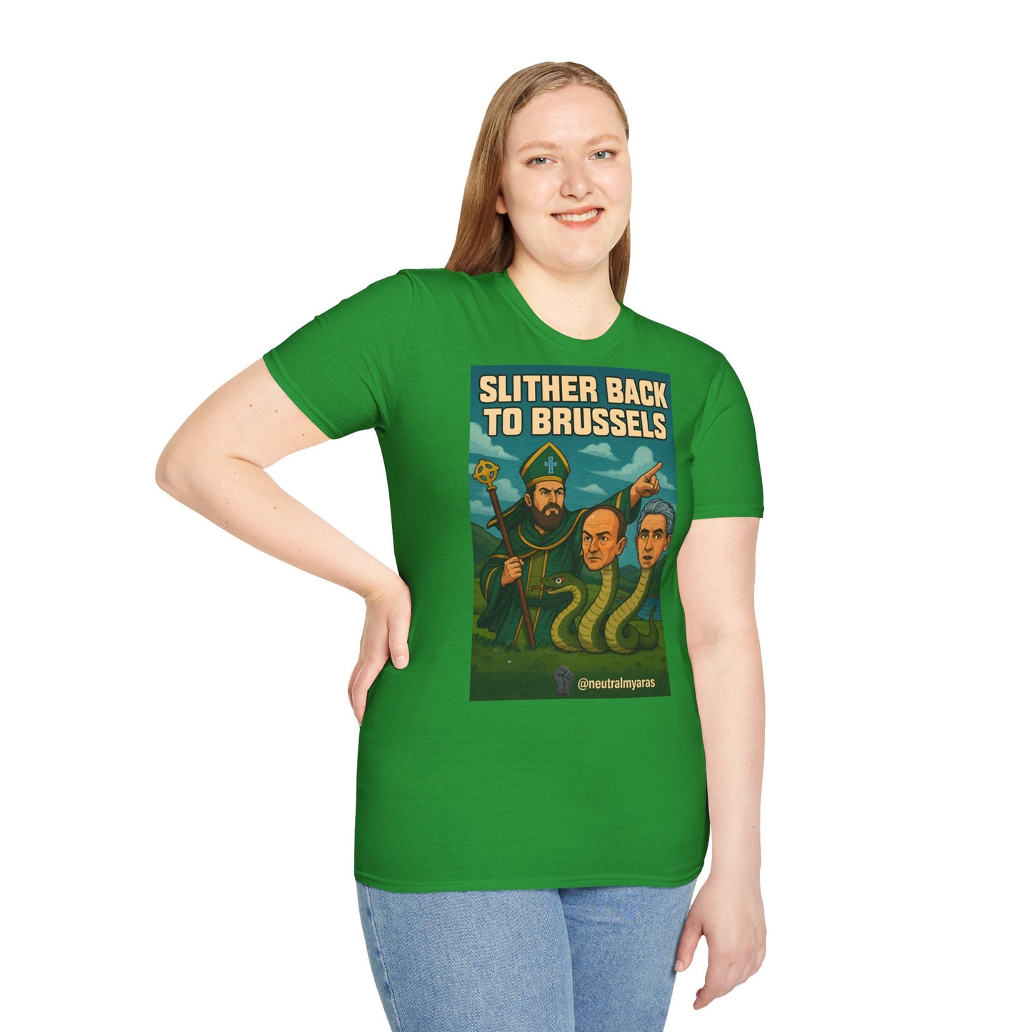 Slither Back to Brussels – St. Patrick vs. The Snakes Tee