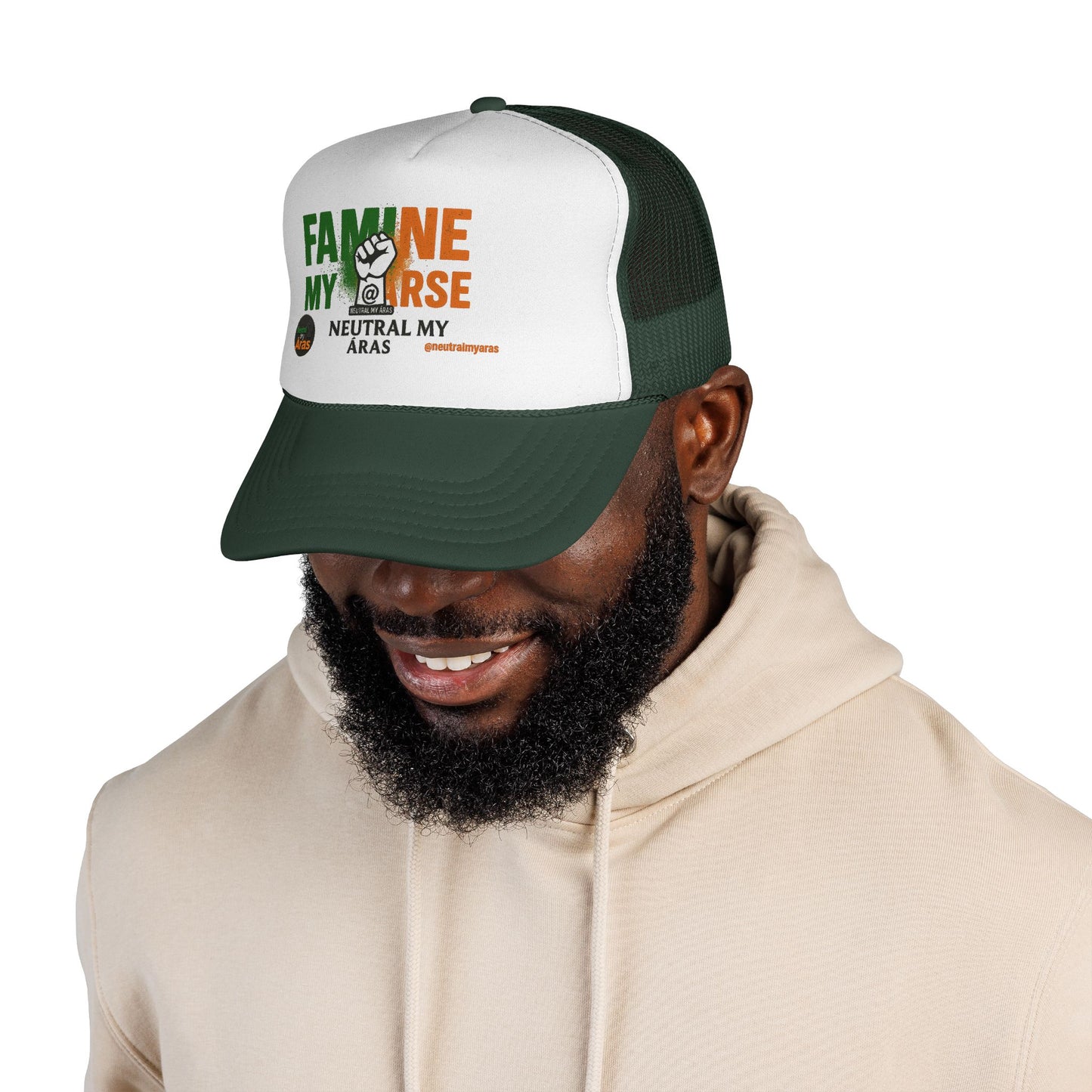 🧢 FAMINE MY ARSE – Trucker Hat