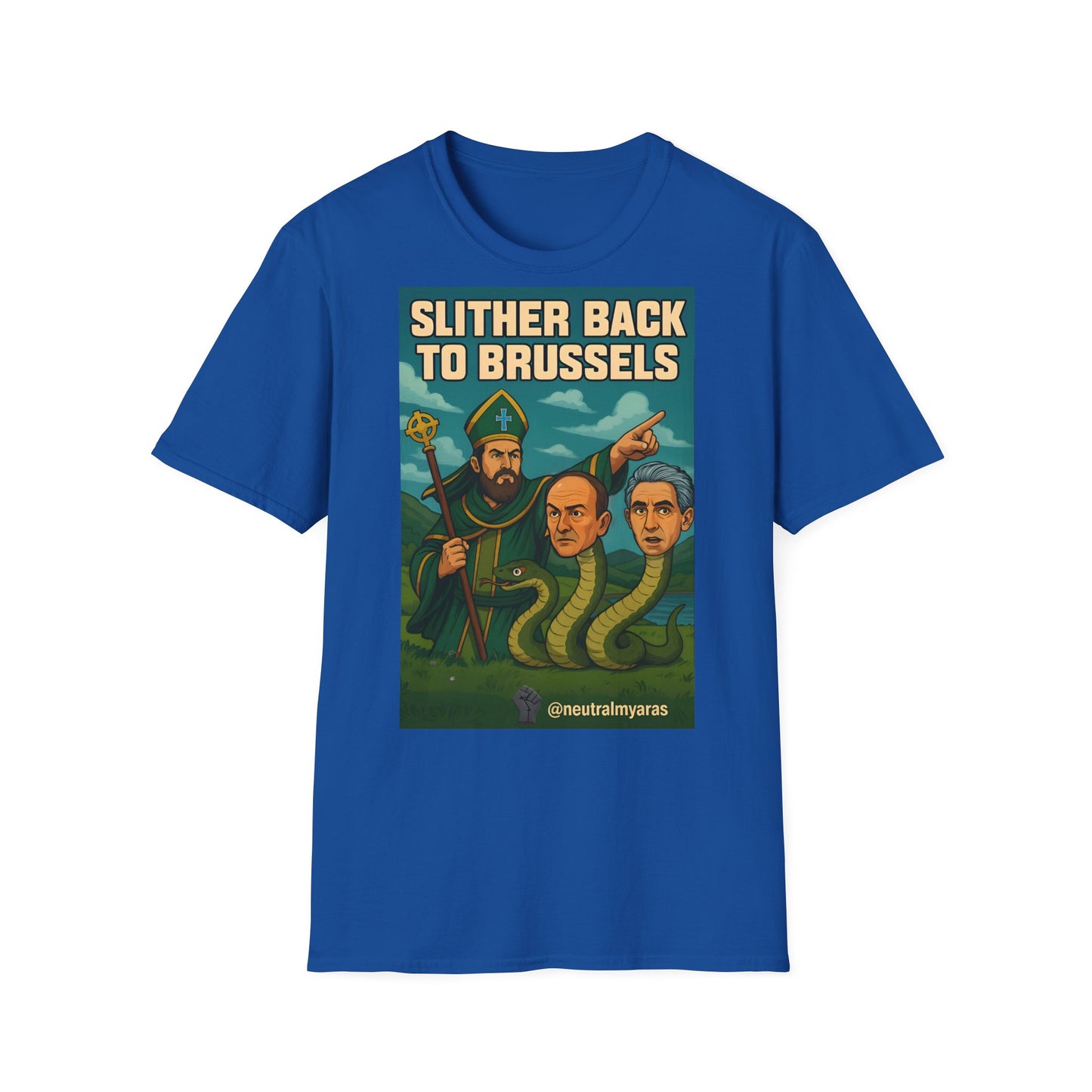 Slither Back to Brussels – St. Patrick vs. The Snakes Tee