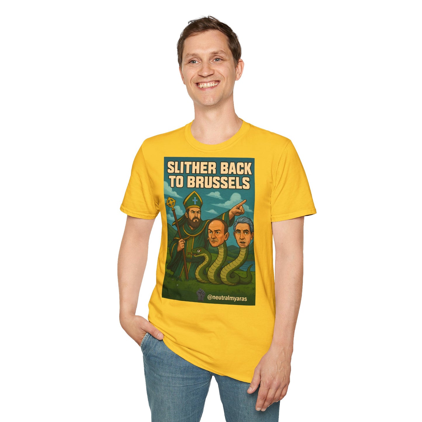 Slither Back to Brussels – St. Patrick vs. The Snakes Tee