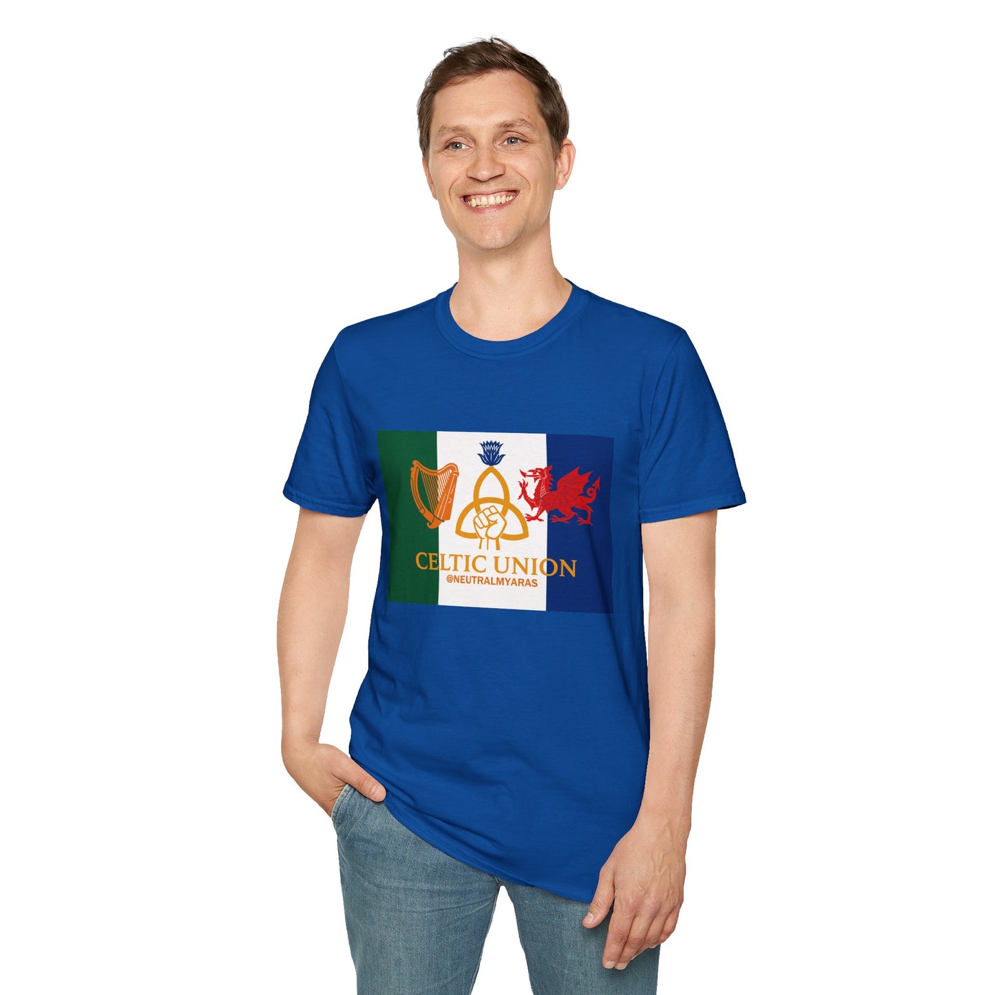 🔥 CELTIC UNION FLAG T-SHIRT ☘️