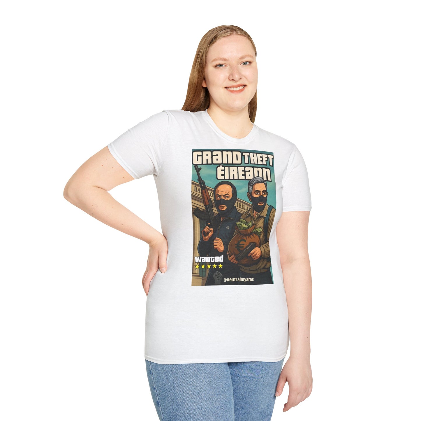 🔥 🚨 GRAND THEFT ÉIREANN 🚨 T-SHIRT ☘️