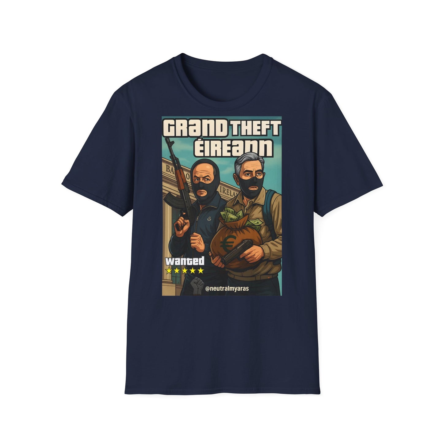 🔥 🚨 GRAND THEFT ÉIREANN 🚨 T-SHIRT ☘️