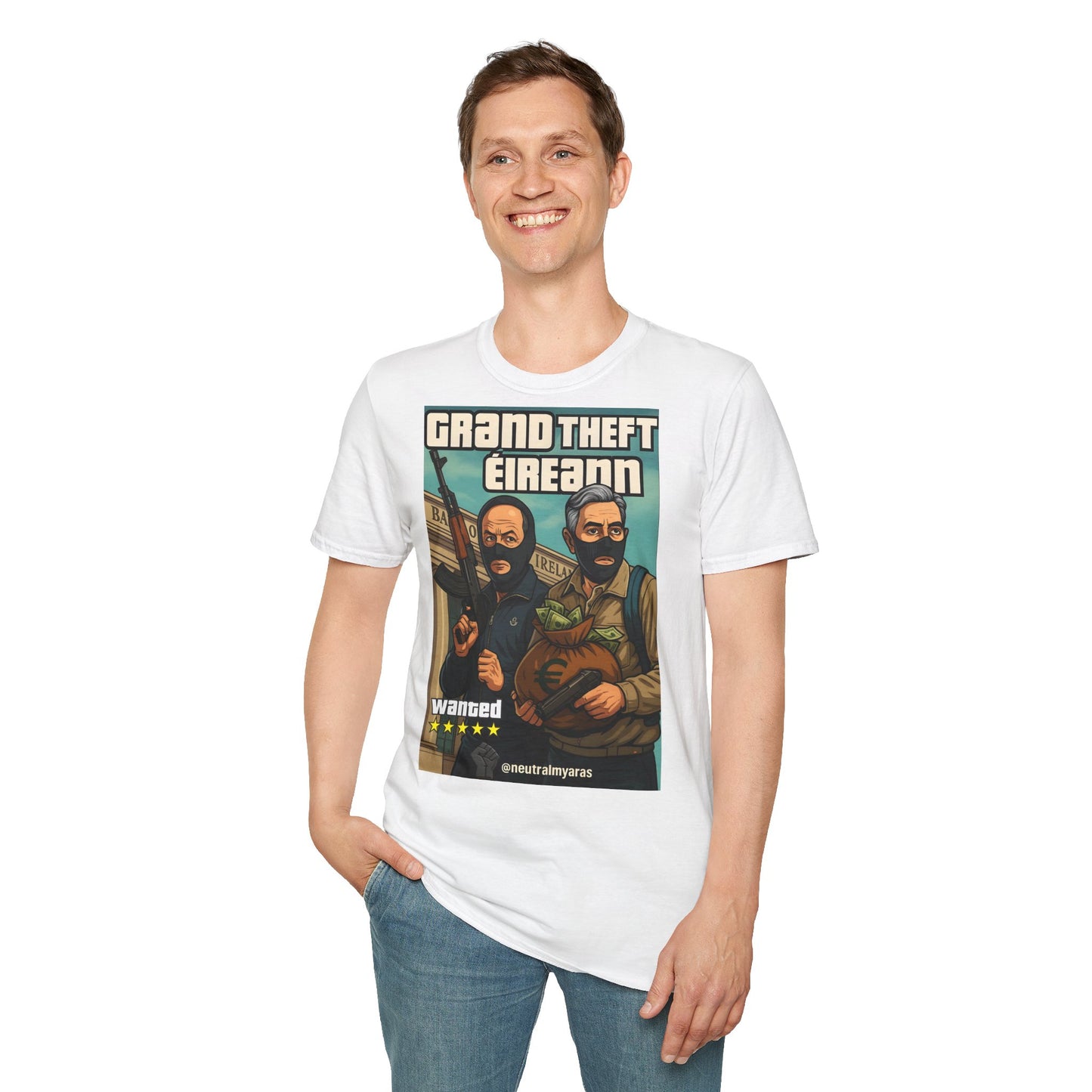 🔥 🚨 GRAND THEFT ÉIREANN 🚨 T-SHIRT ☘️