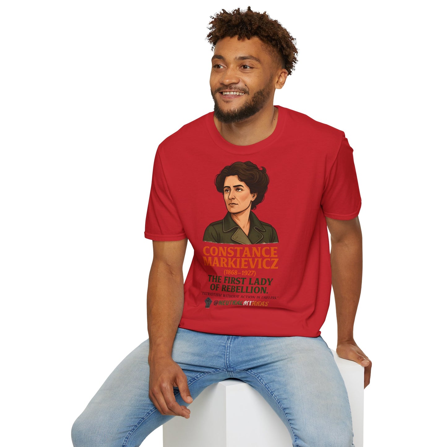 🇮🇪 Constance Markievicz T-Shirt – The First Lady of Rebellion 🇮🇪 Tee