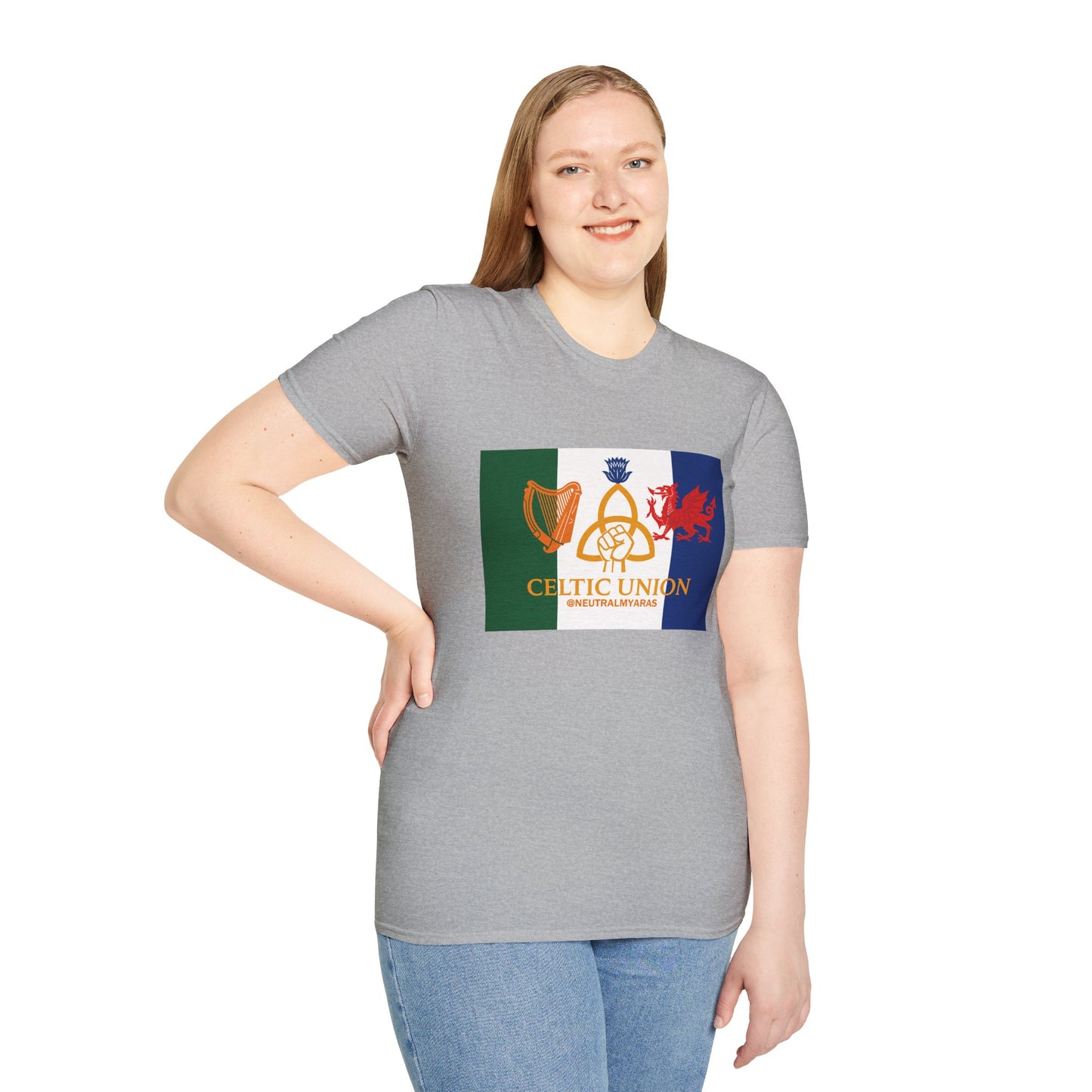 🔥 CELTIC UNION FLAG T-SHIRT ☘️