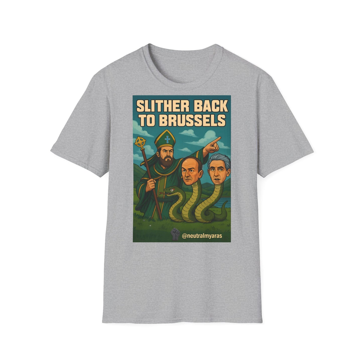 Slither Back to Brussels – St. Patrick vs. The Snakes Tee
