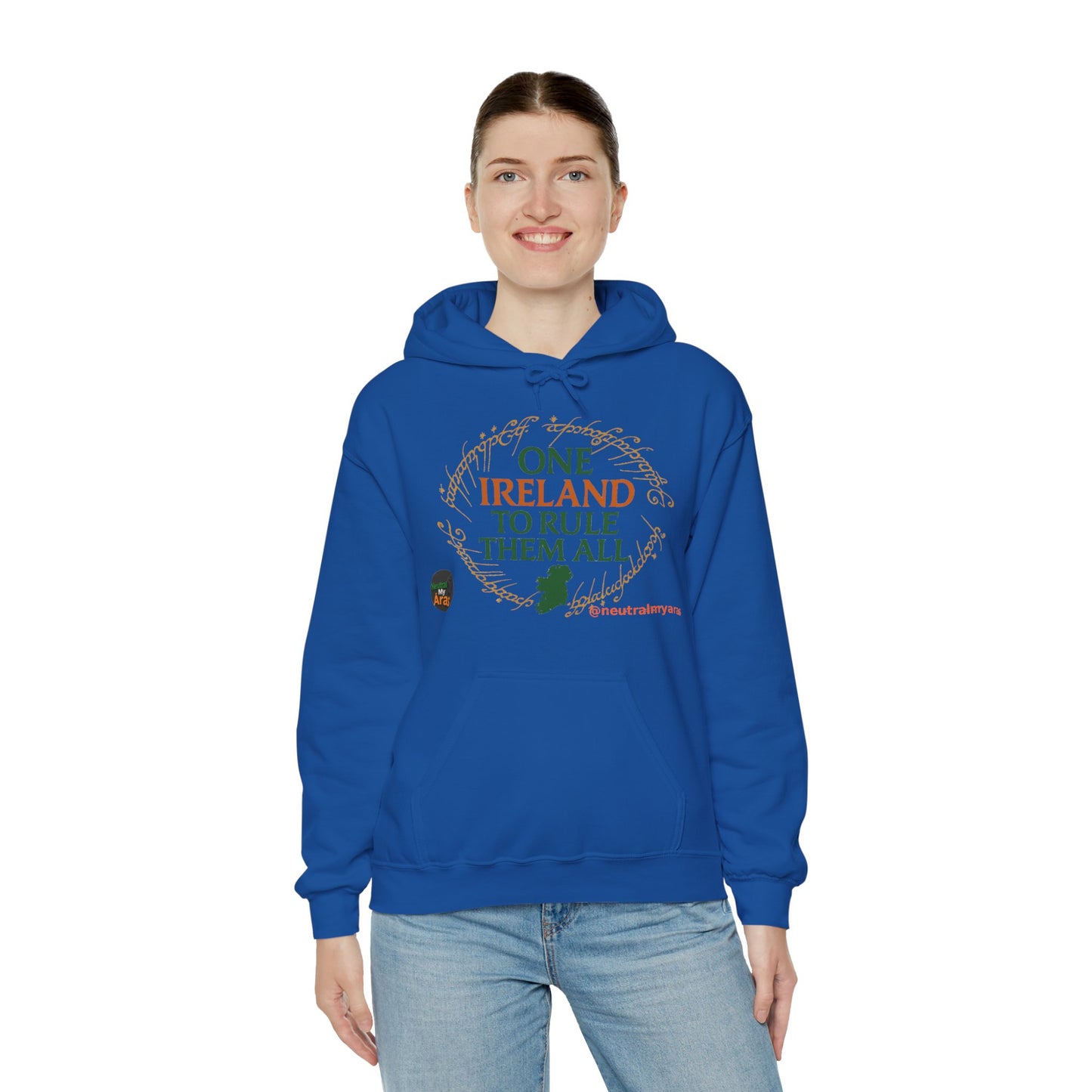 Hoodie "ONE IRELAND TO RULE THEM ALL" – Wear the Legend, Live the Dream
