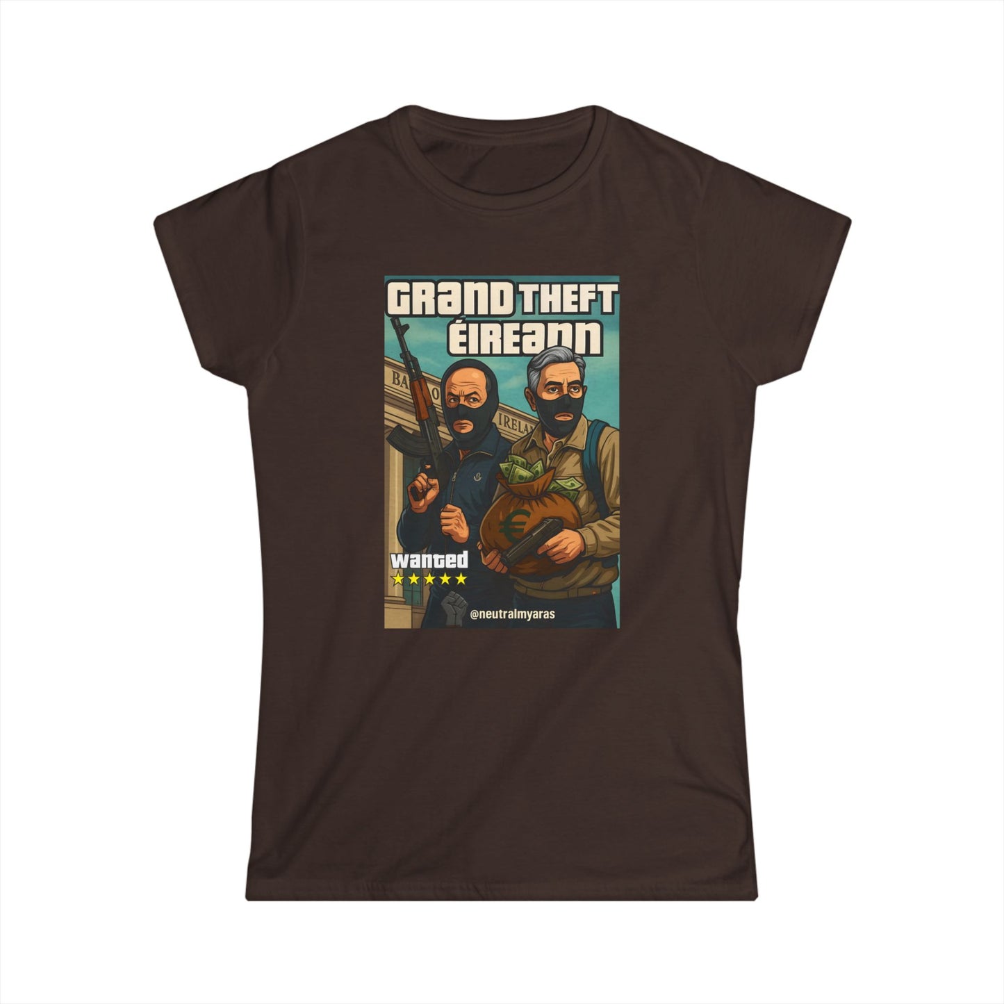 🔥 🚨 GRAND THEFT ÉIREANN 🚨 WOMEN'S TEE ☘️