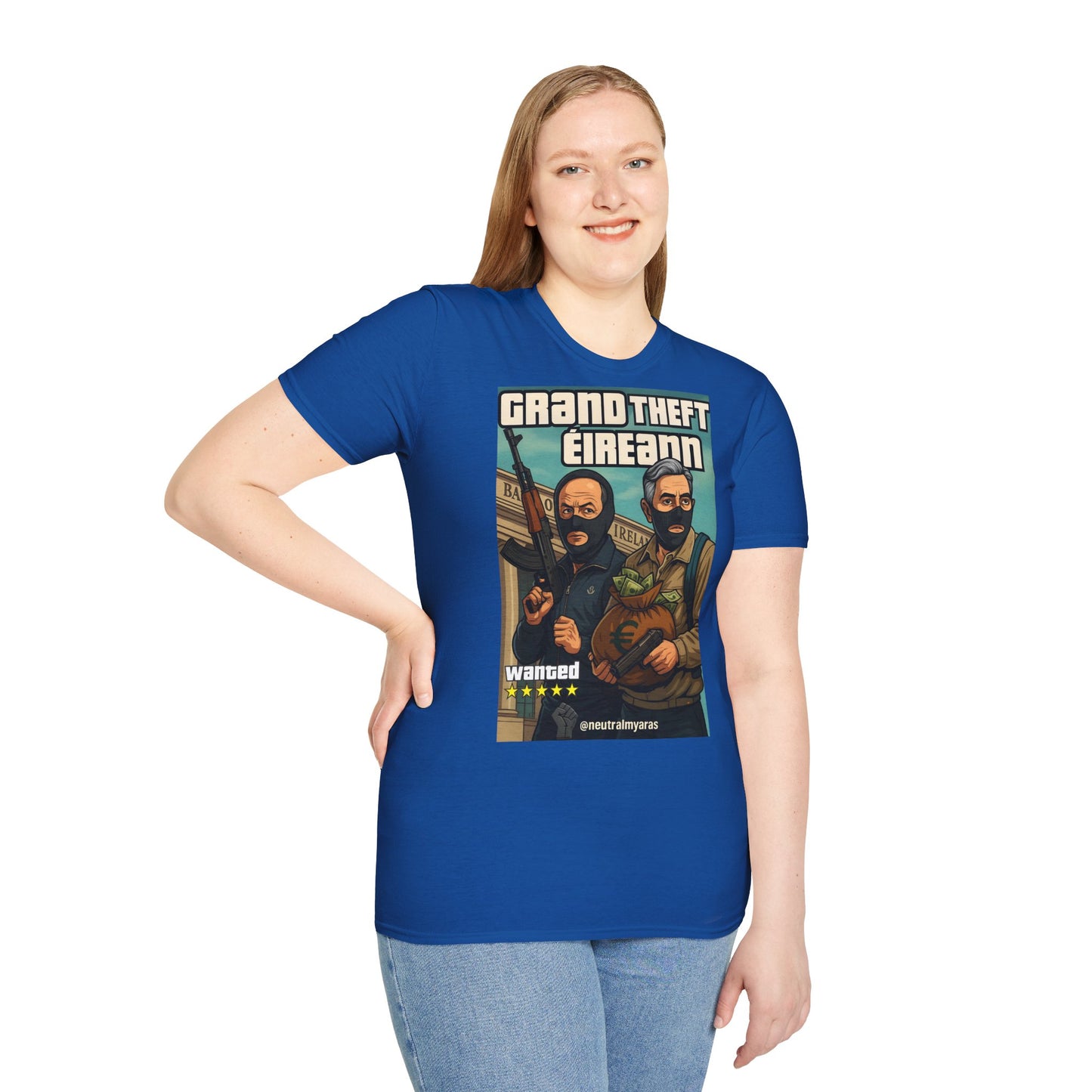 🔥 🚨 GRAND THEFT ÉIREANN 🚨 T-SHIRT ☘️