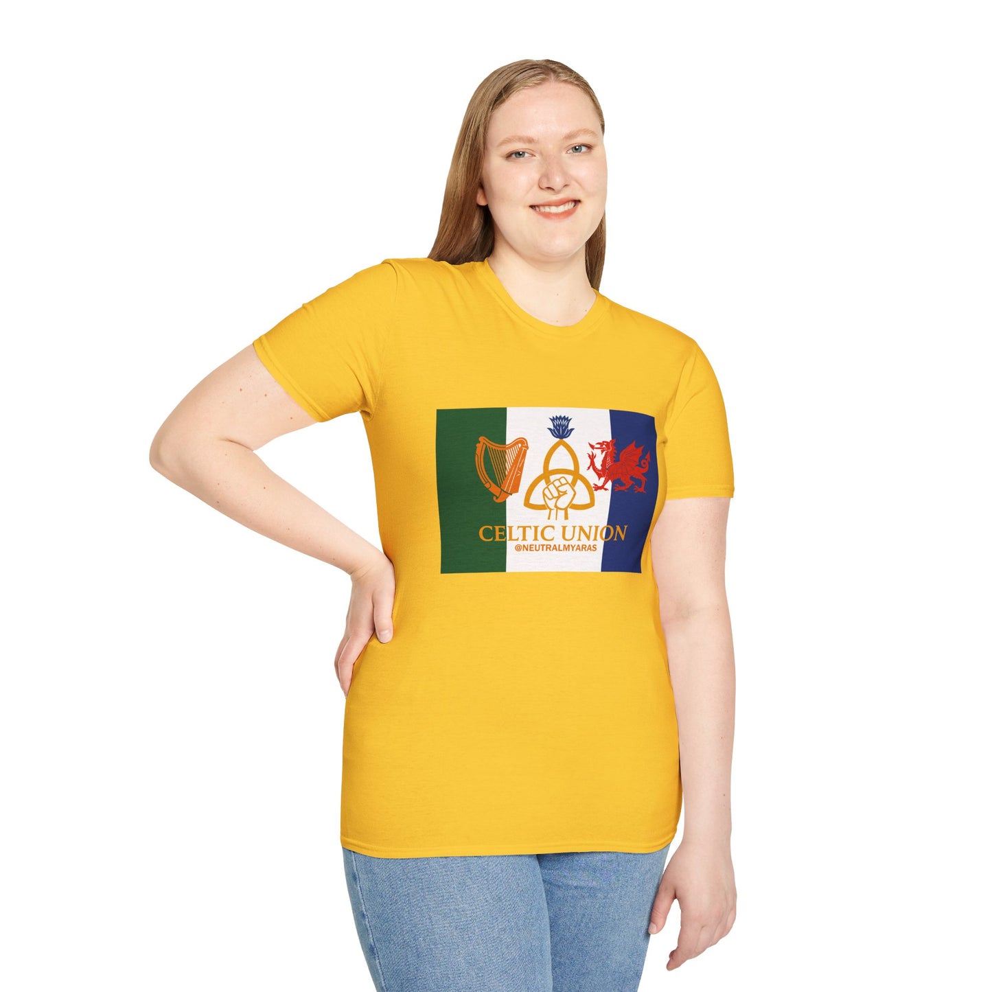 🔥 CELTIC UNION FLAG T-SHIRT ☘️