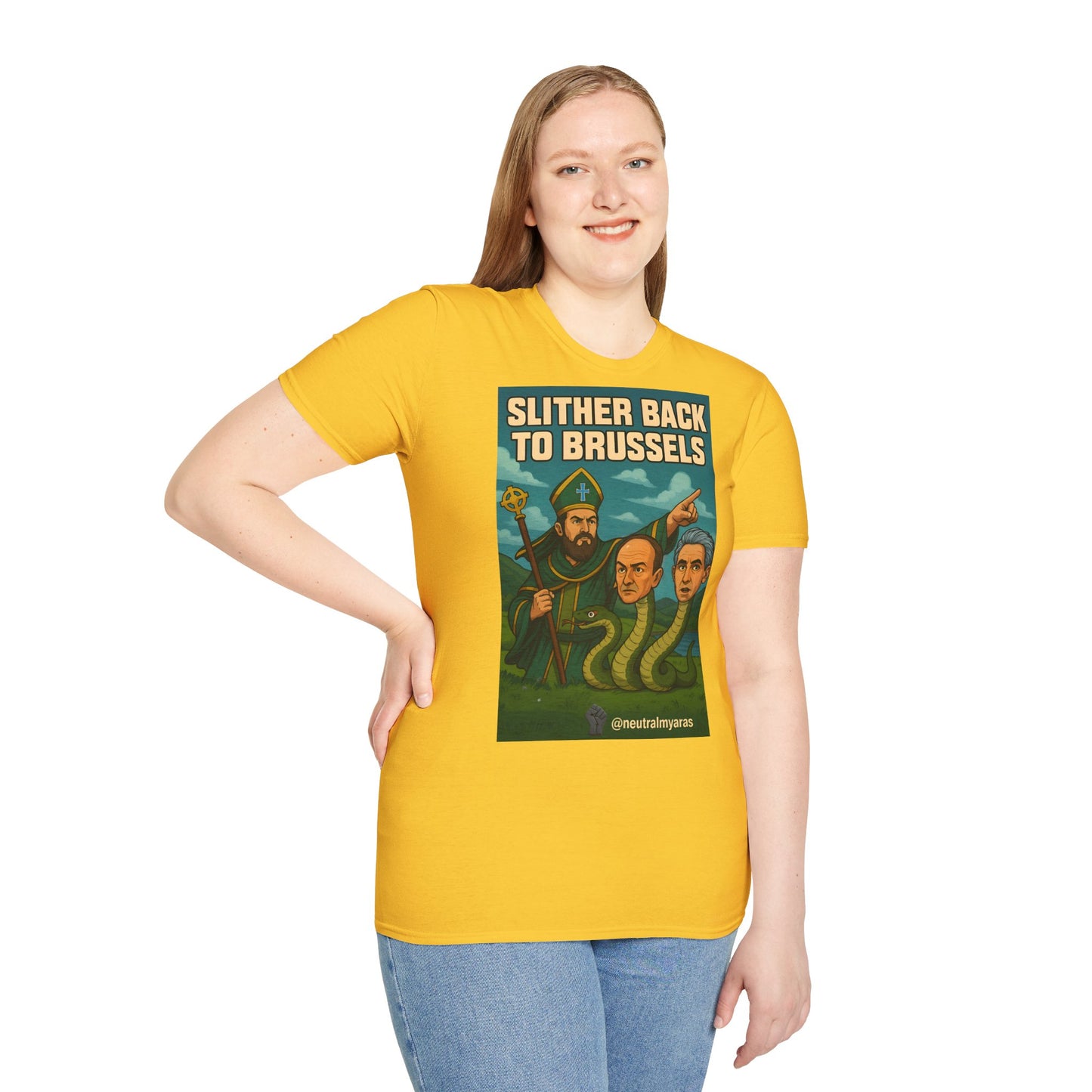 Slither Back to Brussels – St. Patrick vs. The Snakes Tee
