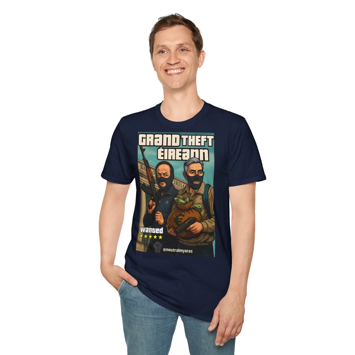 🔥 🚨 GRAND THEFT ÉIREANN 🚨 T-SHIRT ☘️