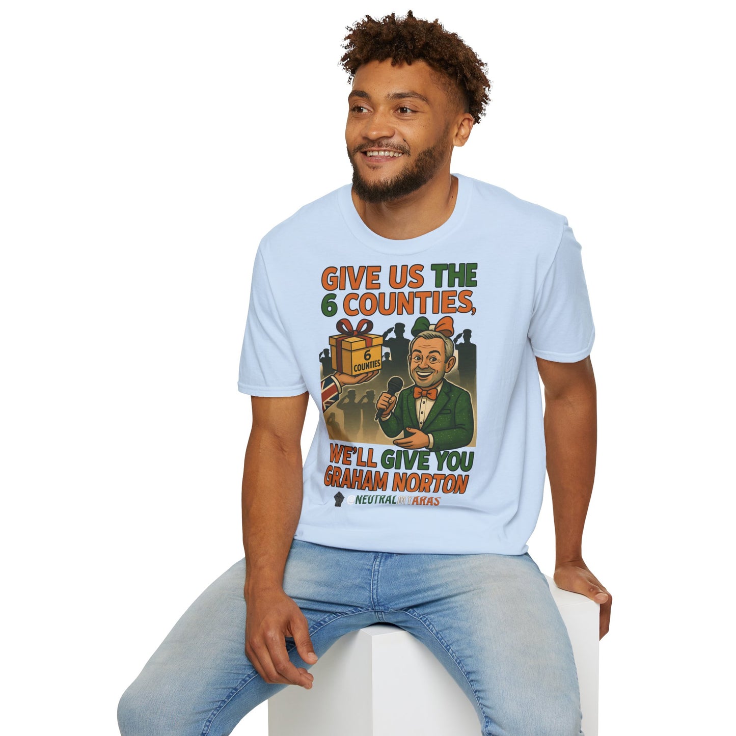🔥 “Give Us the 6 Counties, We’ll Give You Graham Norton” T-SHIRT ☘️