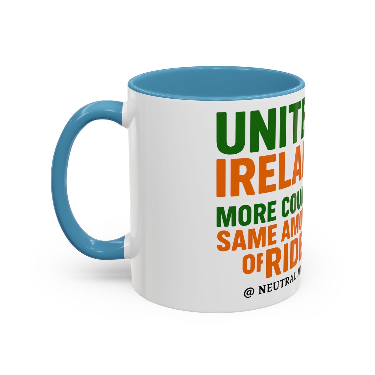 Copy of ☕ United Ireland Mug – "More Counties, Same Amount of Rides" Luck Of The Irish Coffee Mug, St. Patrick's Day Gift, Irish Pride Mug, Fun Irish Decor, Unique Coffee Cup
