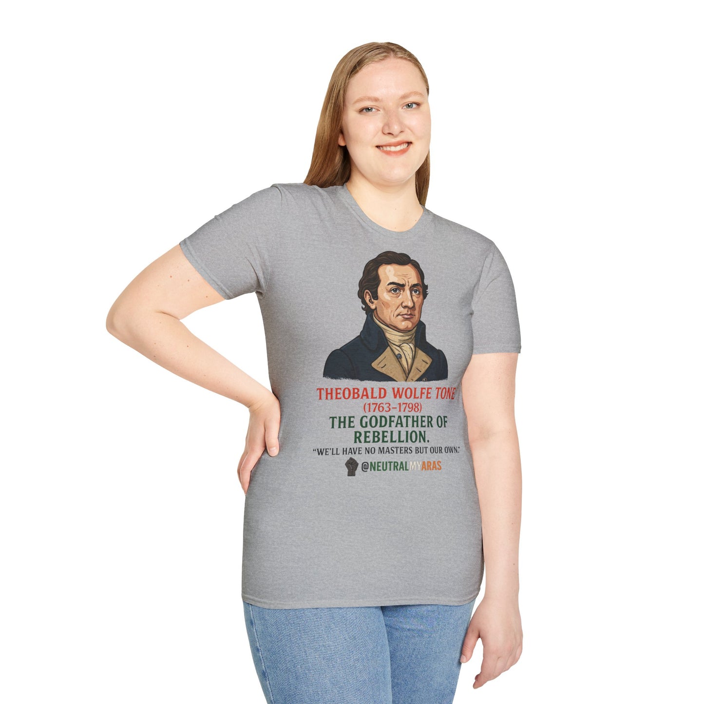 Theobald Wolfe Tone – Godfather of Rebellion Tee