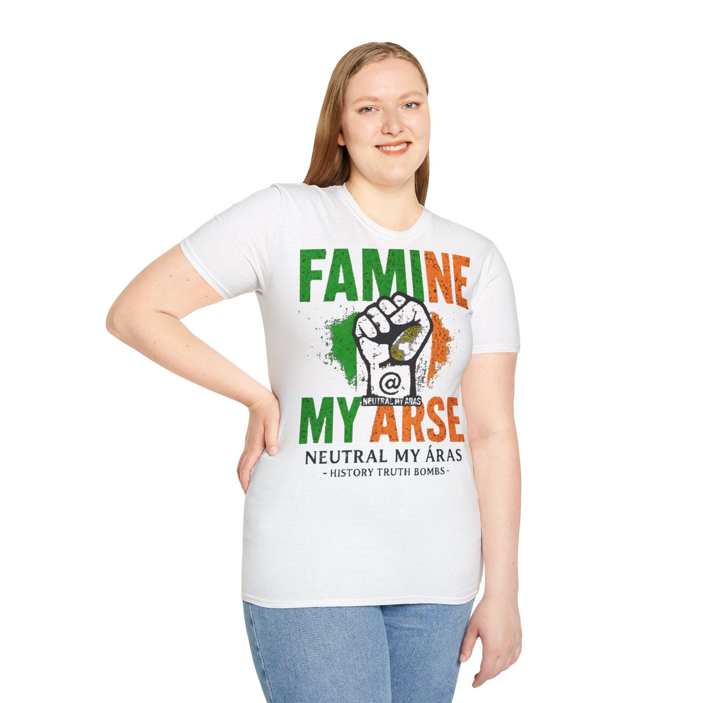 "FAMINE MY ARSE" – The T-Shirt That Speaks Truth, and a Bit of Cheek