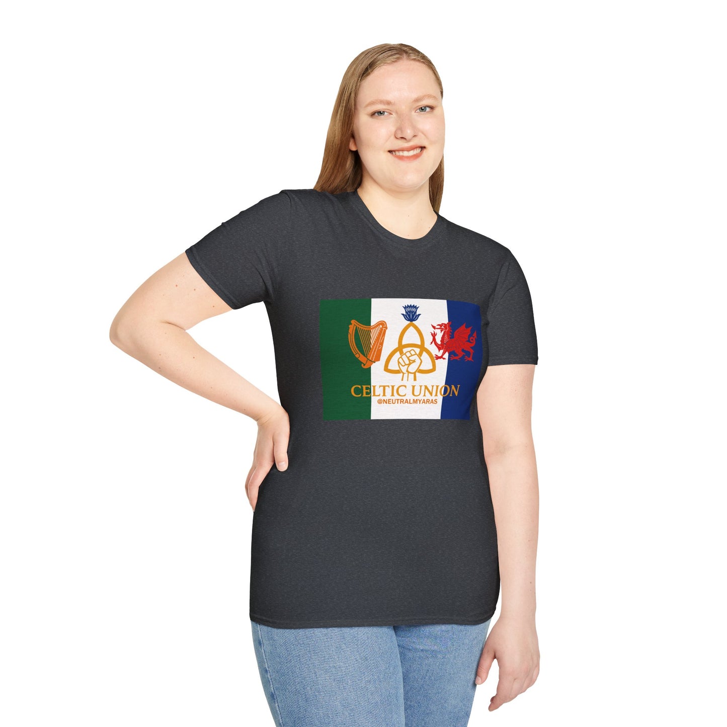🔥 CELTIC UNION FLAG T-SHIRT ☘️