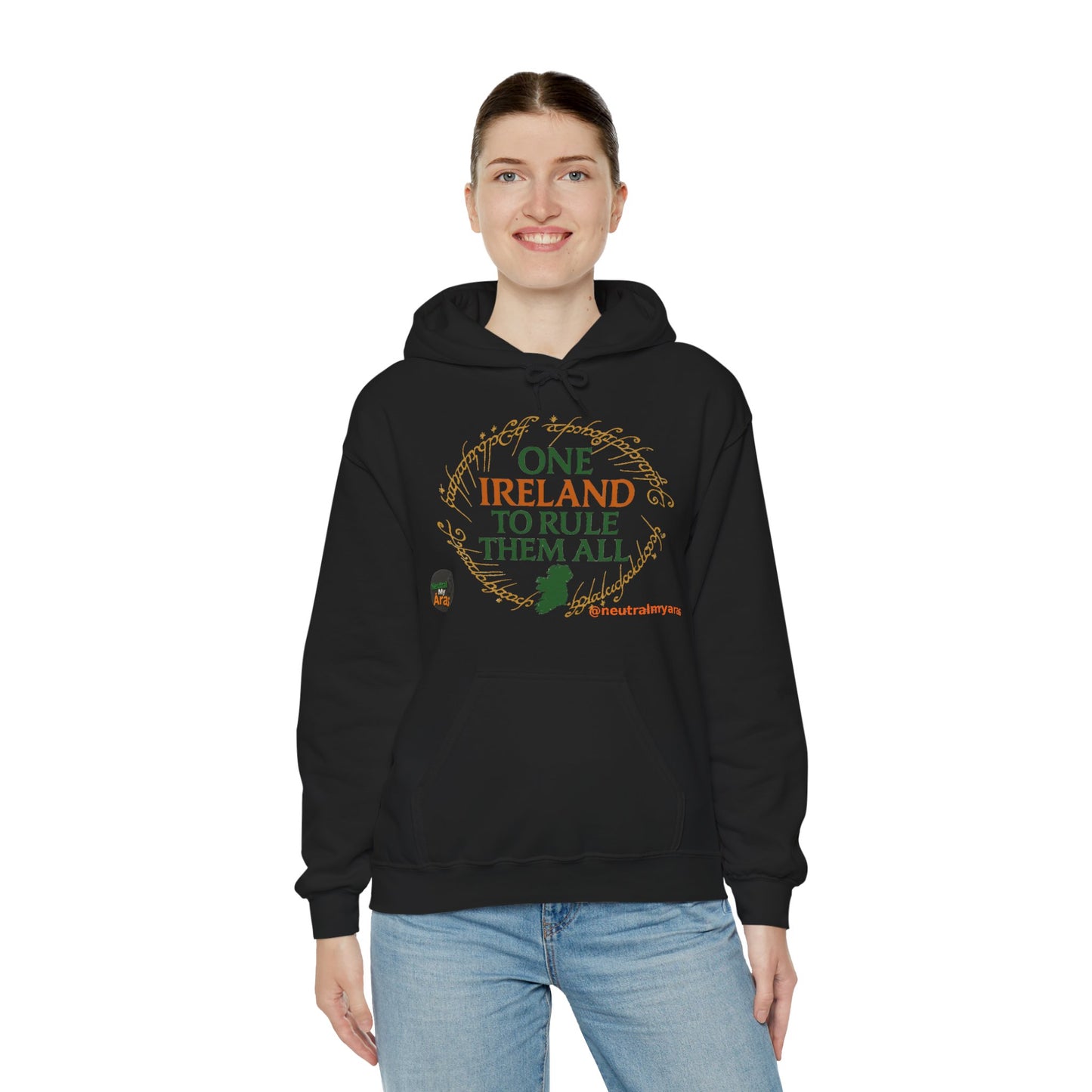 Hoodie "ONE IRELAND TO RULE THEM ALL" – Wear the Legend, Live the Dream