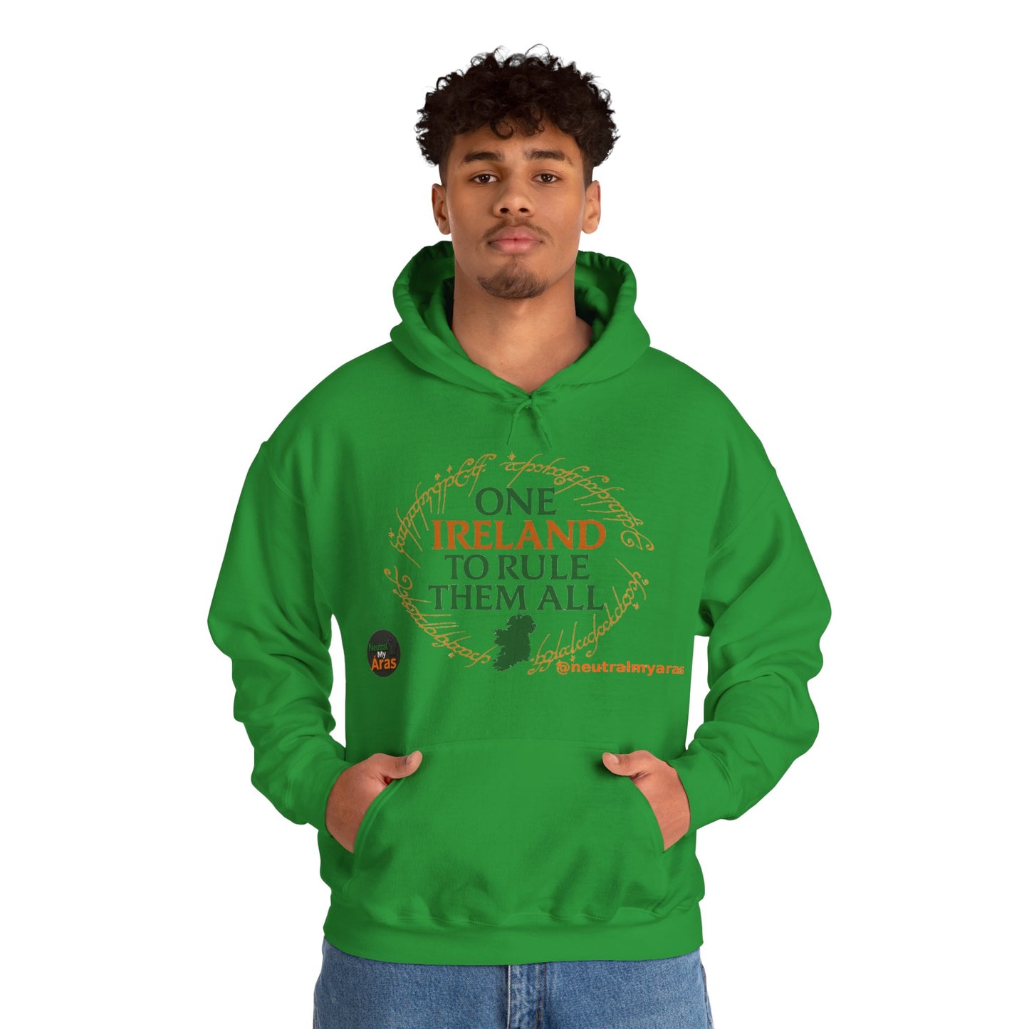 Hoodie "ONE IRELAND TO RULE THEM ALL" – Wear the Legend, Live the Dream