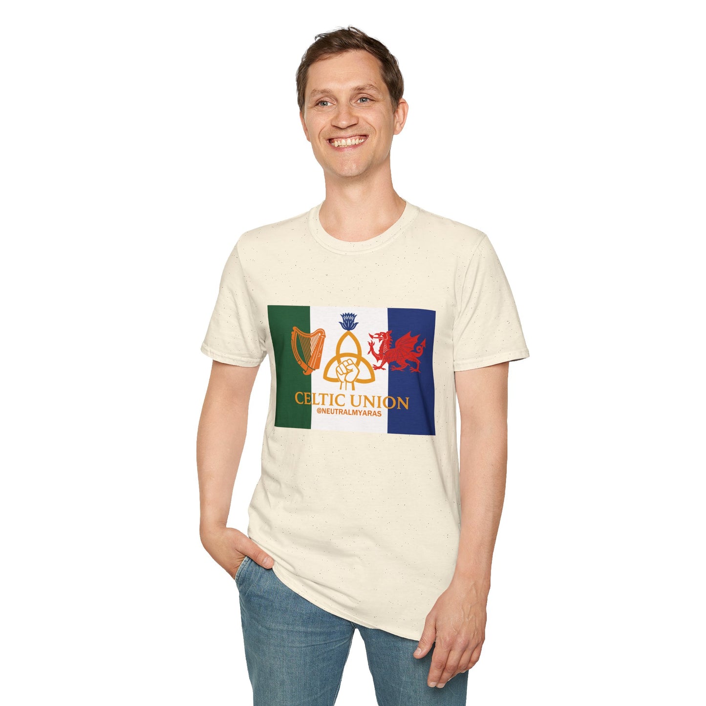 🔥 CELTIC UNION FLAG T-SHIRT ☘️