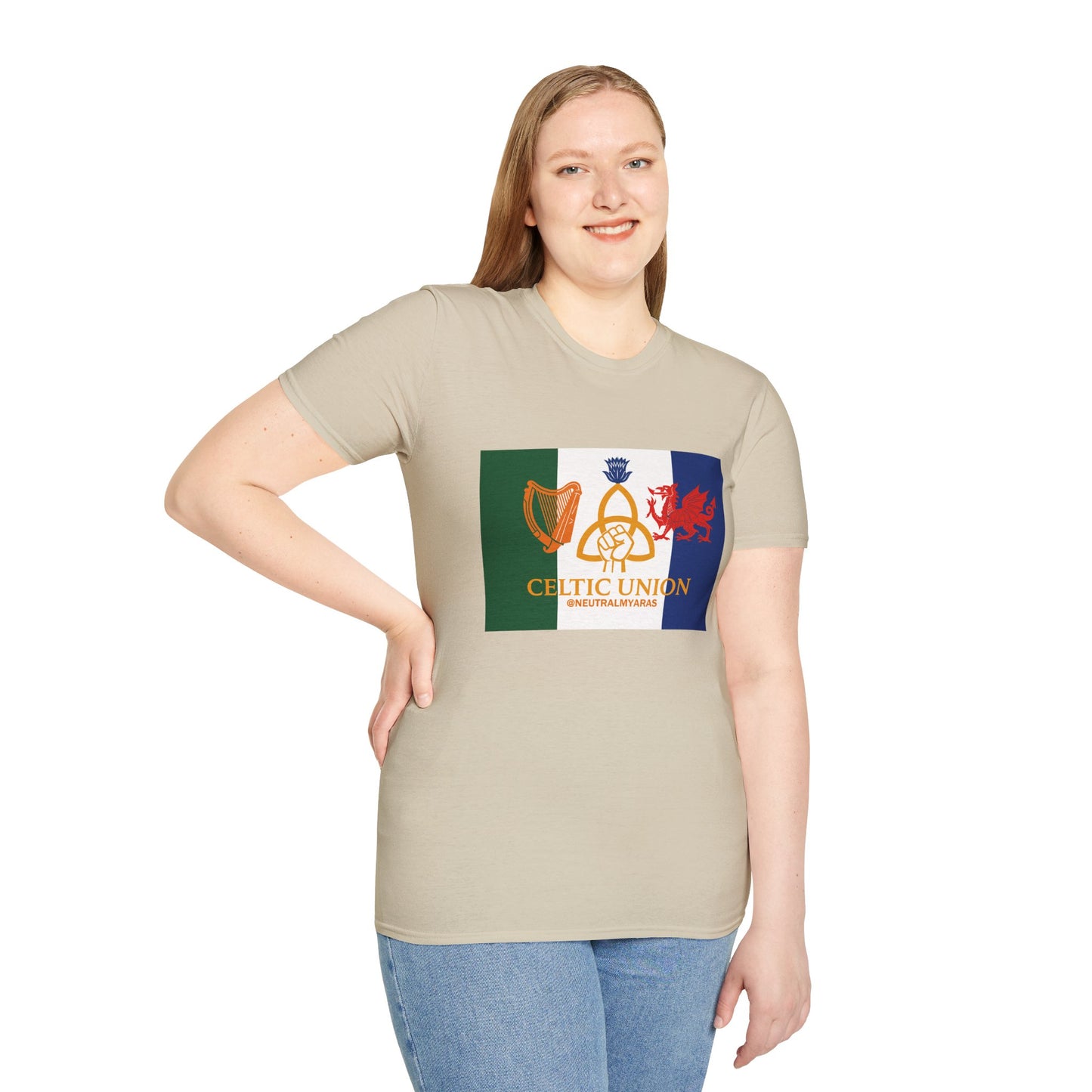 🔥 CELTIC UNION FLAG T-SHIRT ☘️