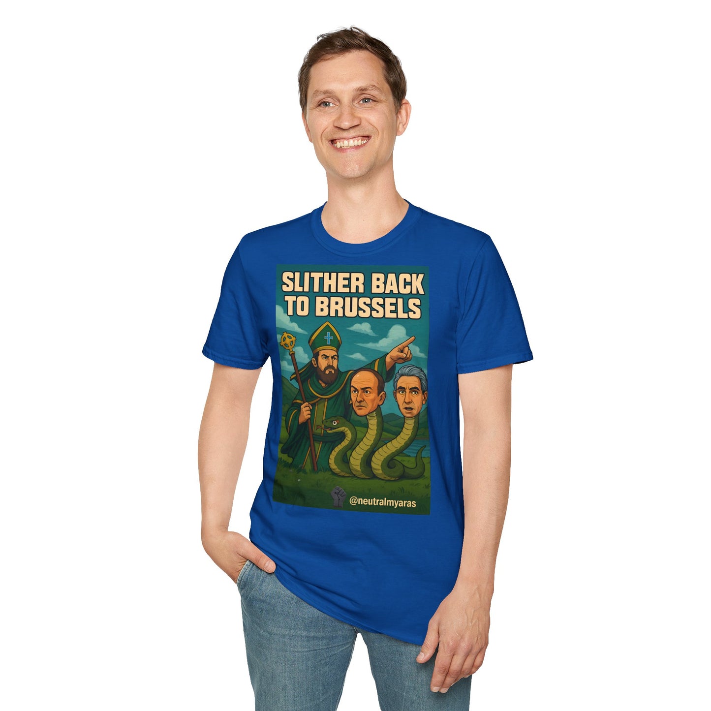 Slither Back to Brussels – St. Patrick vs. The Snakes Tee