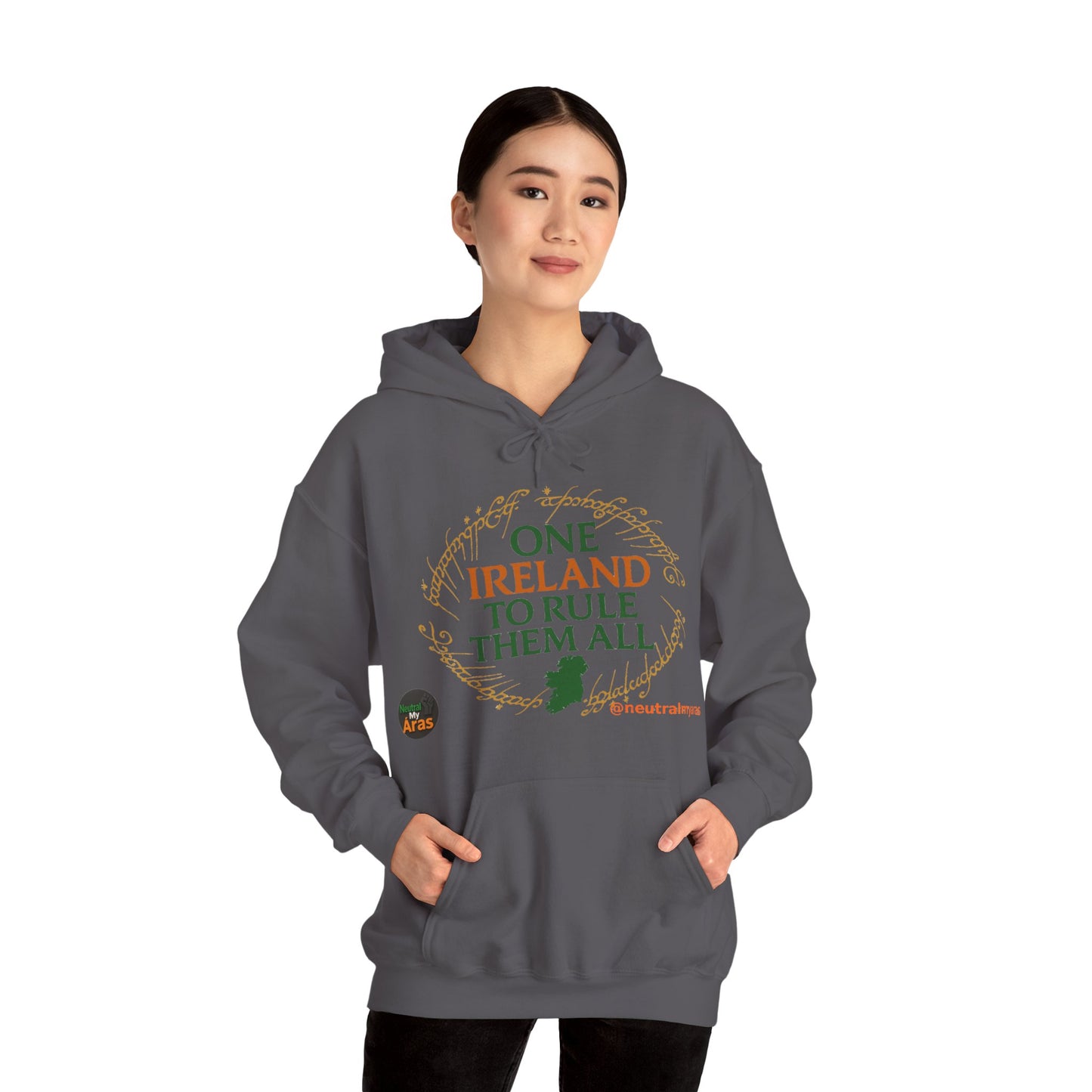 Hoodie "ONE IRELAND TO RULE THEM ALL" – Wear the Legend, Live the Dream
