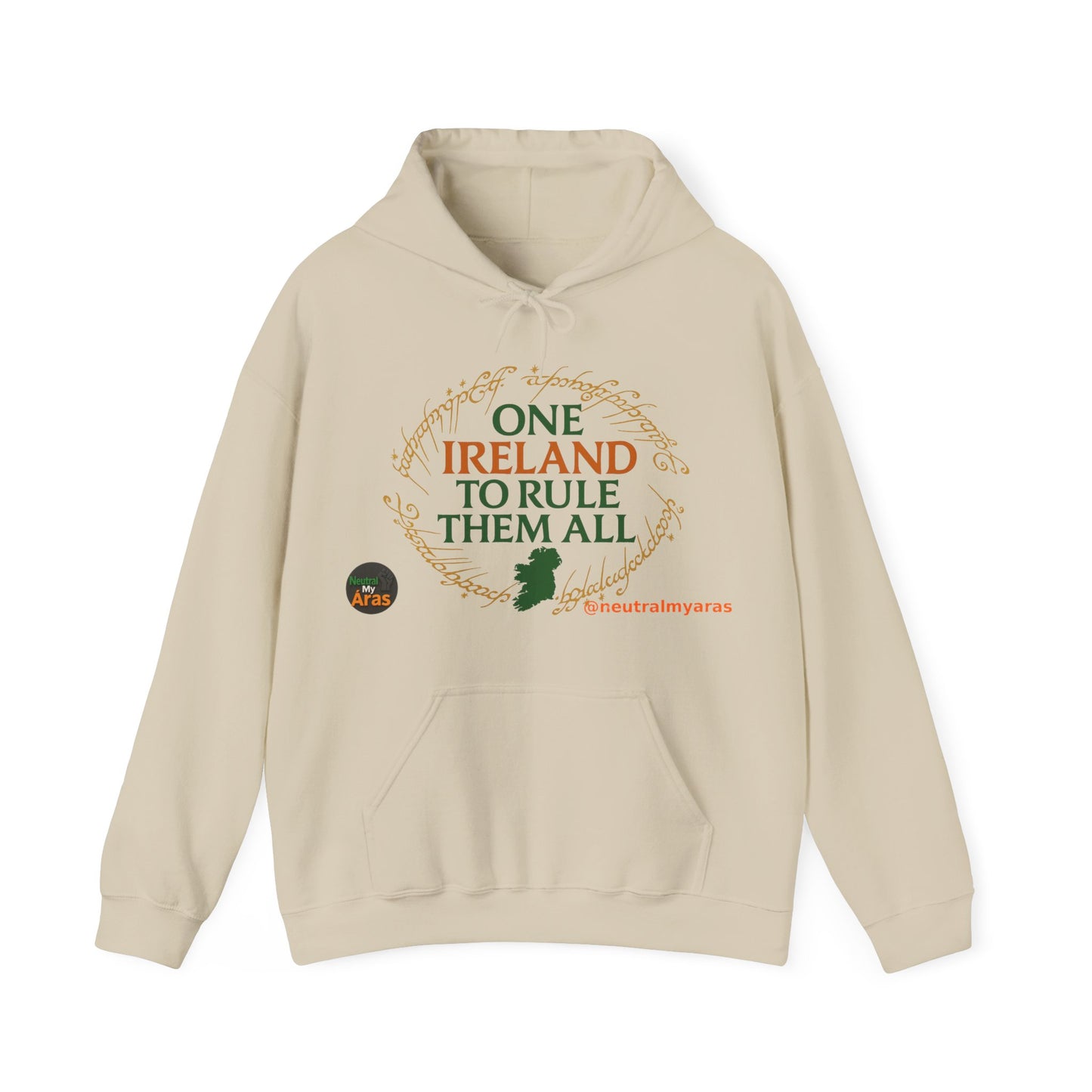 Hoodie "ONE IRELAND TO RULE THEM ALL" – Wear the Legend, Live the Dream