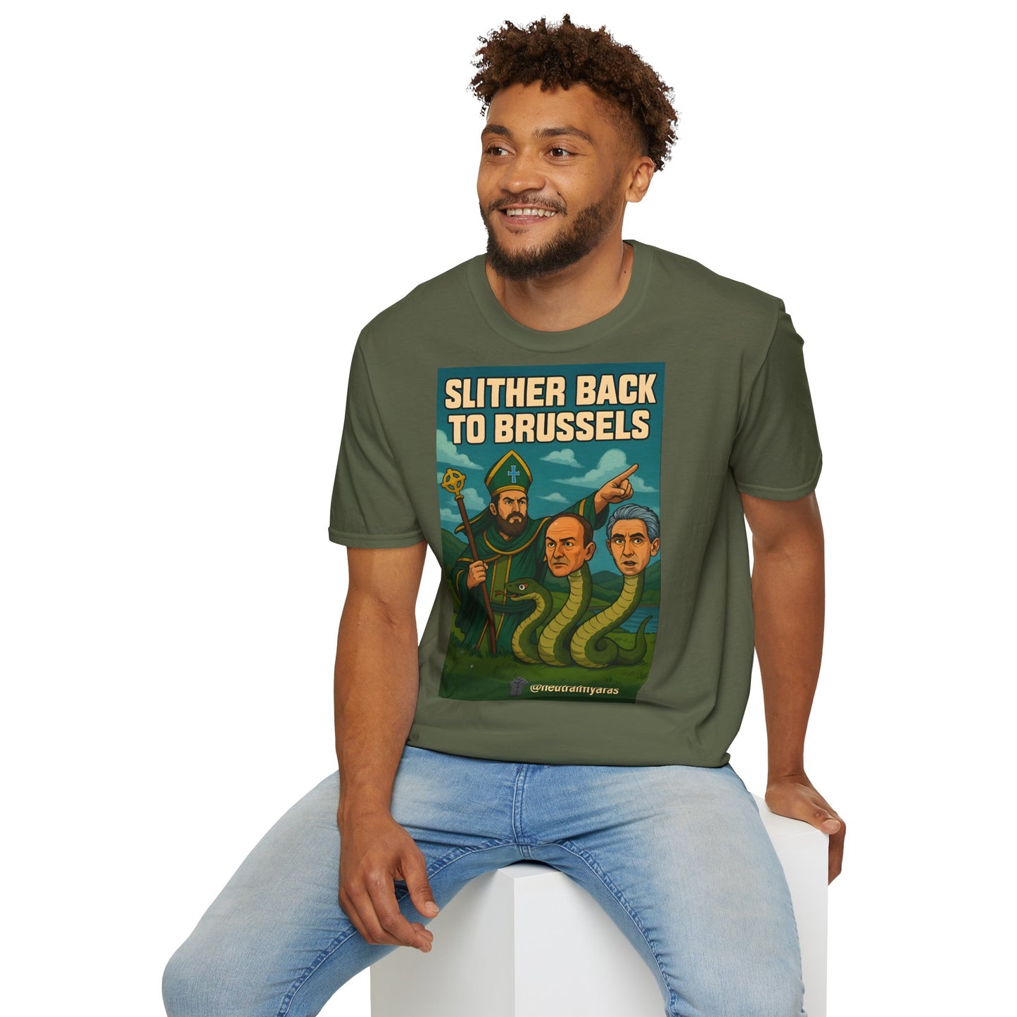 Slither Back to Brussels – St. Patrick vs. The Snakes Tee