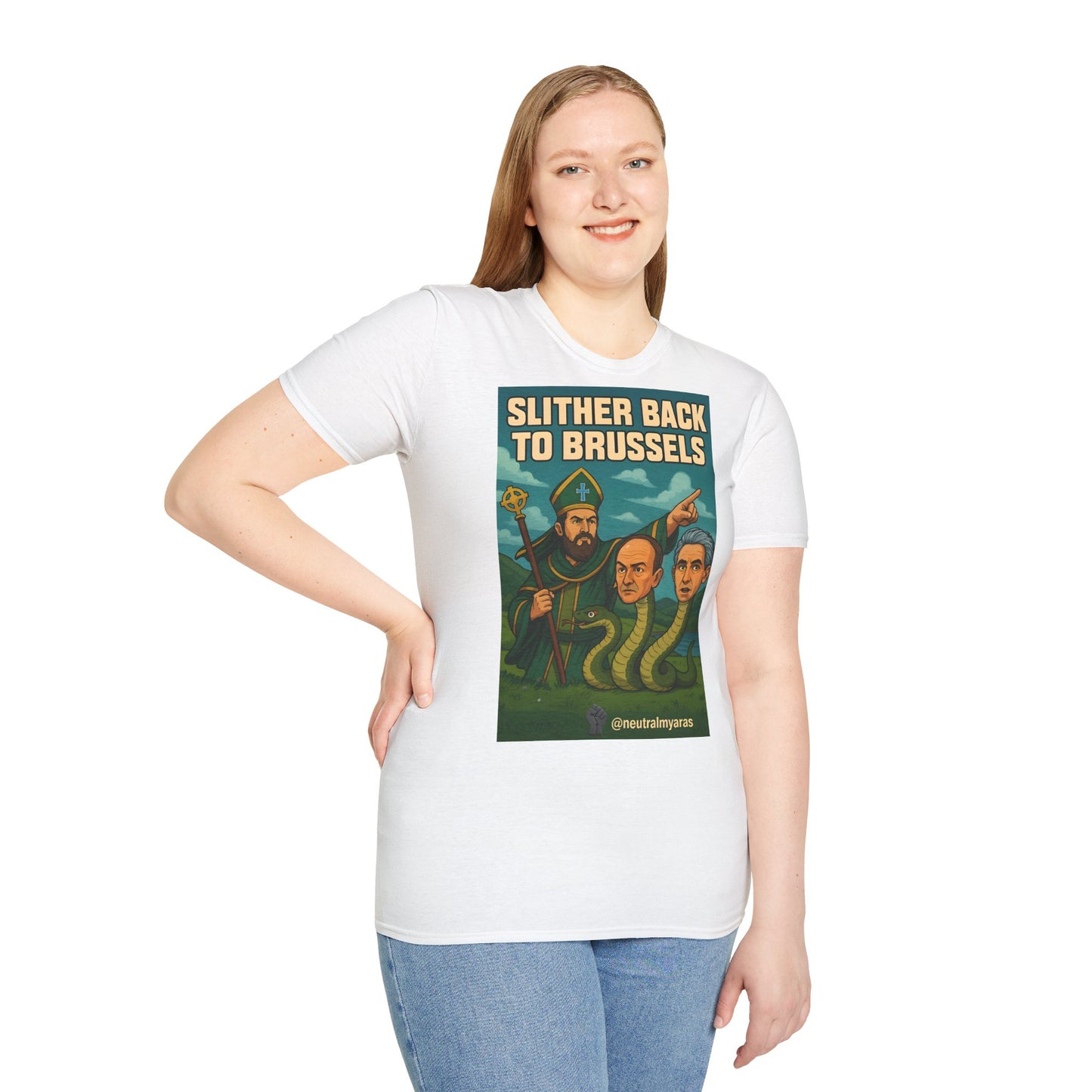 Slither Back to Brussels – St. Patrick vs. The Snakes Tee